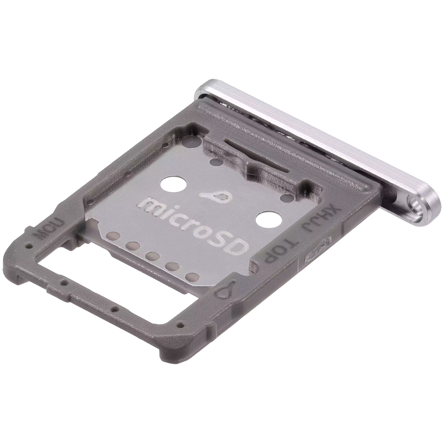 Replacement Dual Sim Card Tray For Galaxy Tab S8(X706/22) / Tab S8 + 5G / Tab S8 Ultra (X906/22) (Silver)