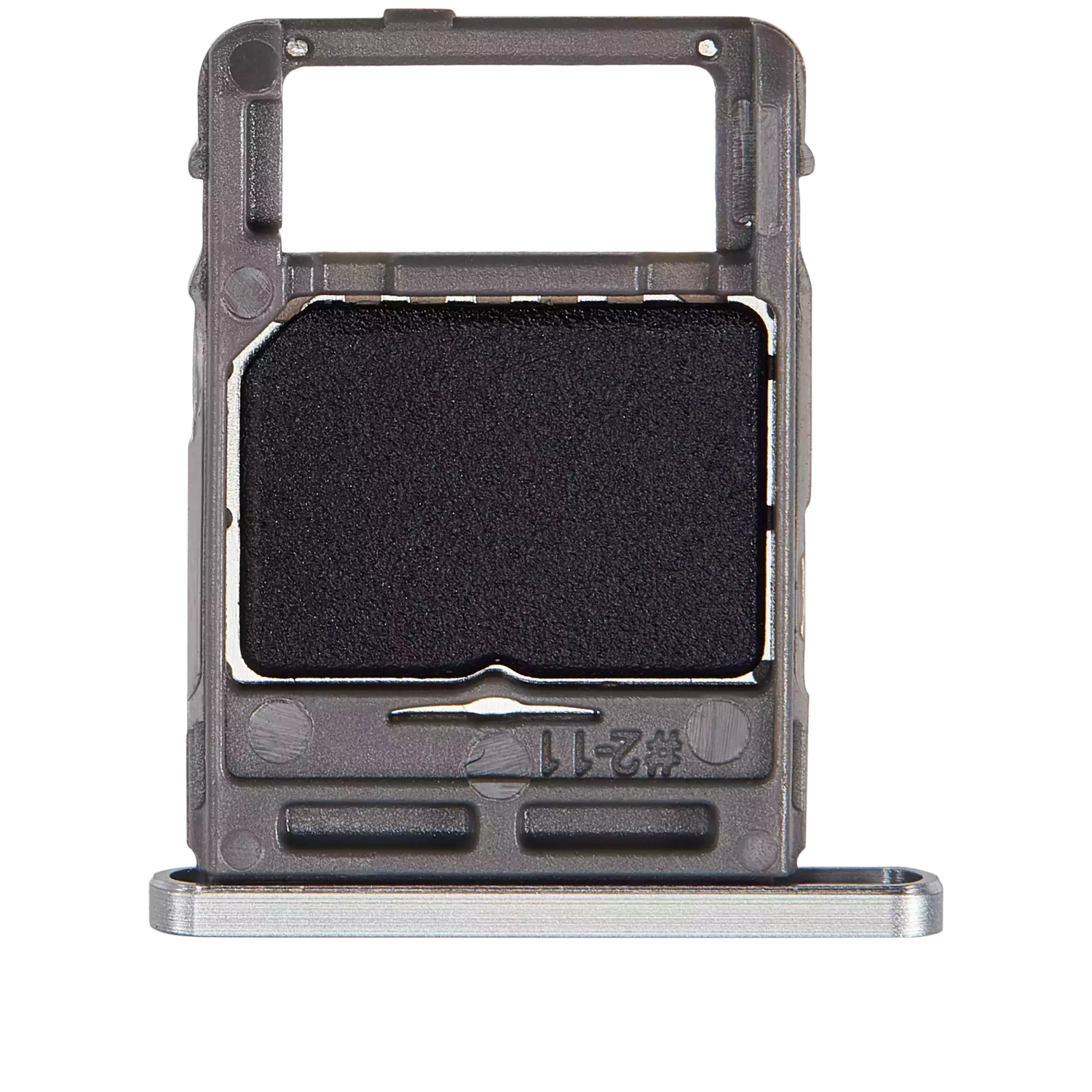 Micro SD Sim Card Tray For Galaxy Tab S8(X700/X706/22)/Tab S8+ 5G(X800/X806/22)/Tab S8 Ultra(X900/X906/22)(Silver)