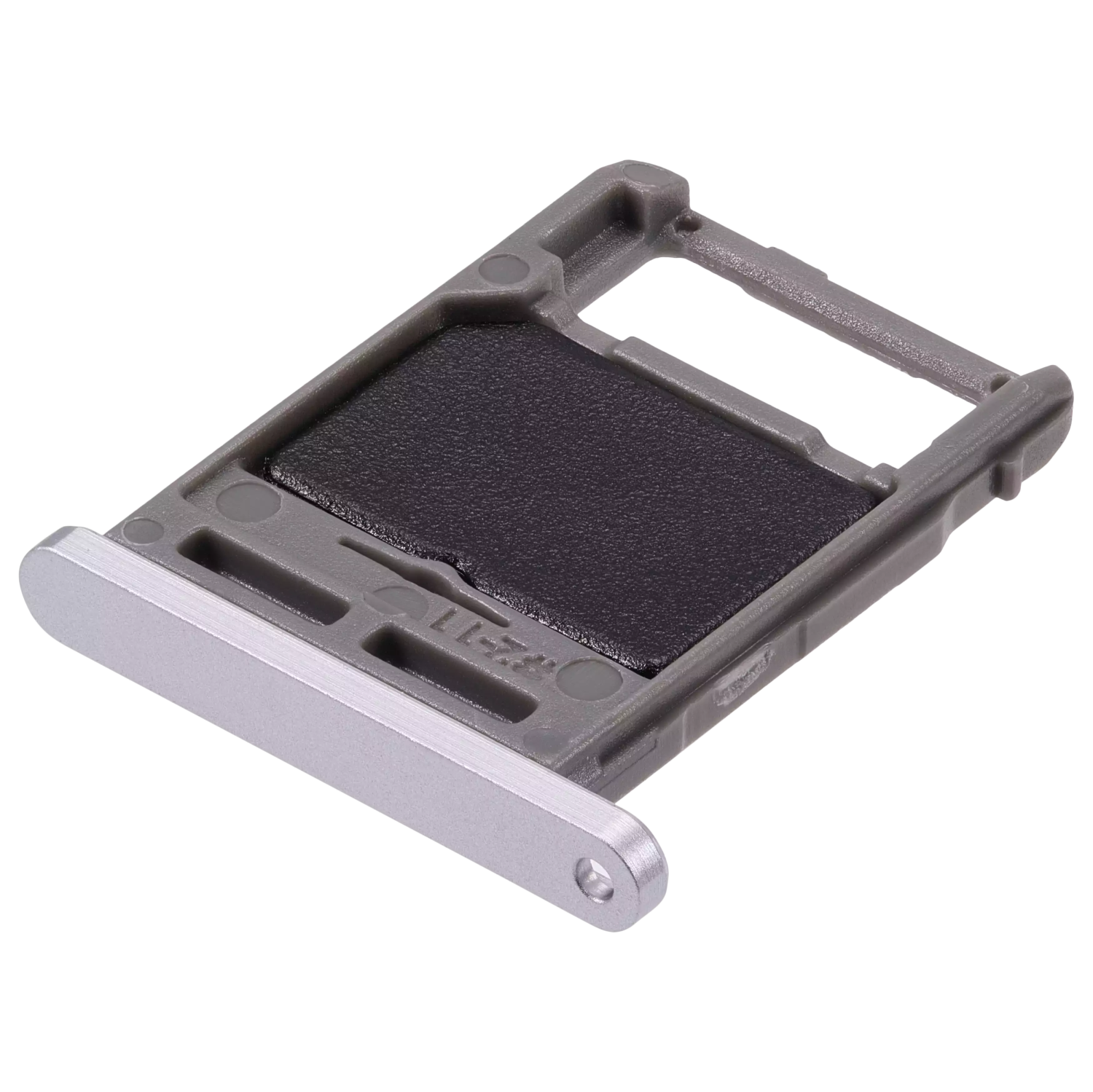 Micro SD Sim Card Tray For Galaxy Tab S8(X700/X706/22)/Tab S8+ 5G(X800/X806/22)/Tab S8 Ultra(X900/X906/22)(Silver)