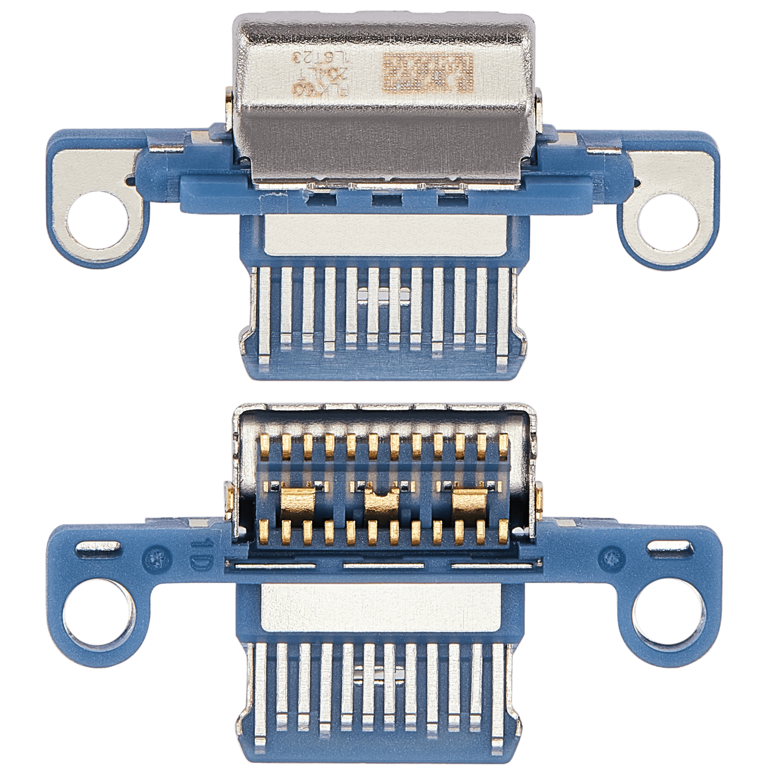 Replacement Charging Port Only Compatible For iPad 10 (Soldering Required) (Blue) (10 Pack)