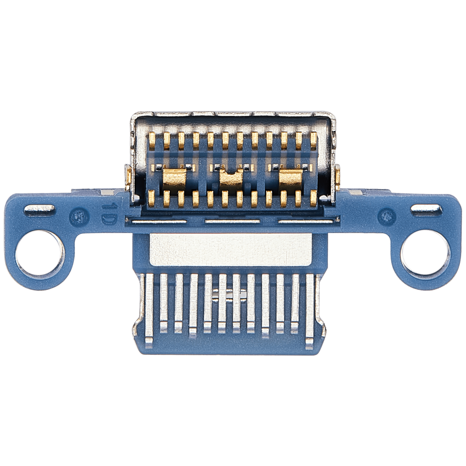 Replacement Charging Port Only Compatible For iPad 10 (Soldering Required) (Blue) (10 Pack)