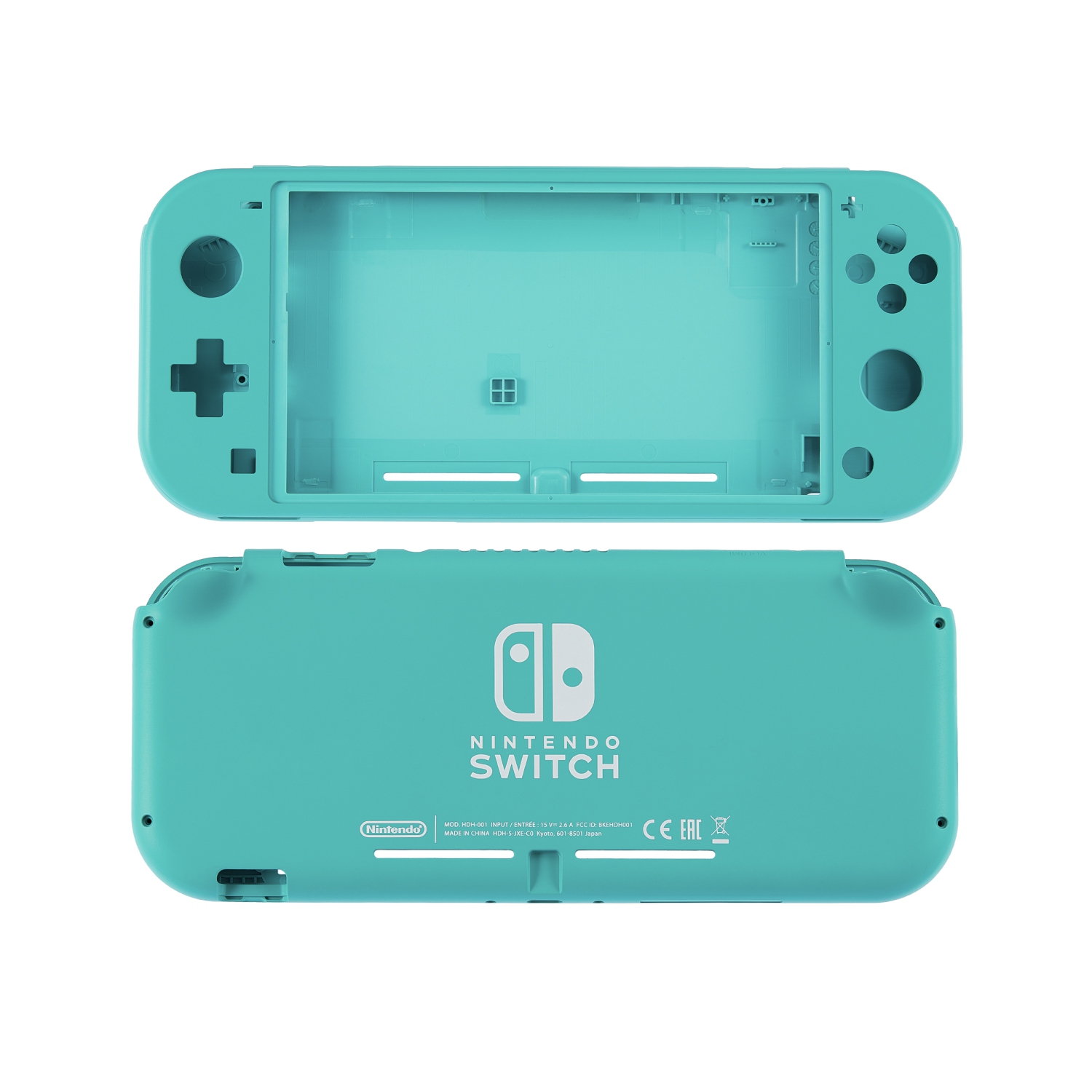 Coque de boîtier de rechange compatible avec la Nintendo Switch Lite