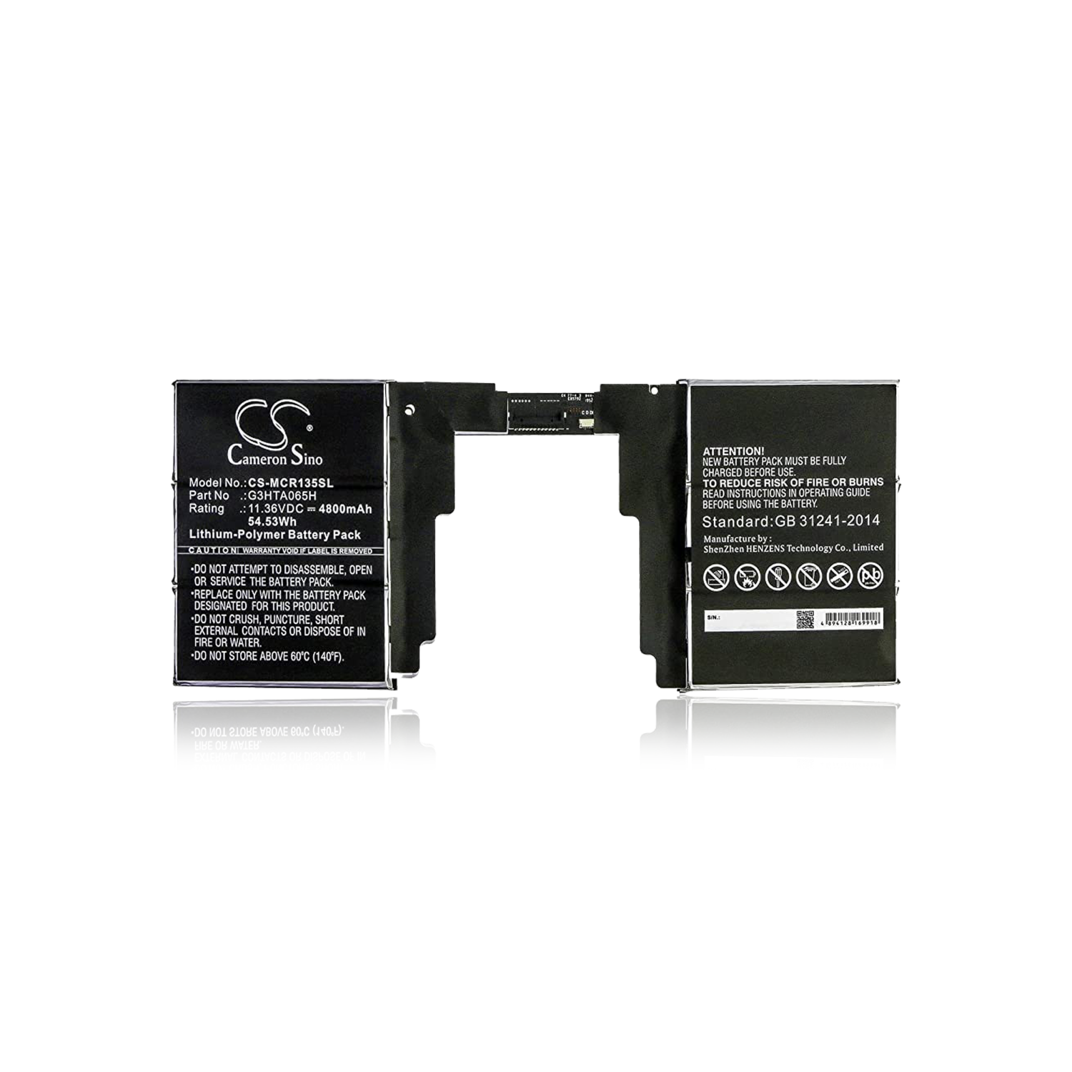 Replacement Battery Compatible With Microsoft Surface Book 3 13.5"