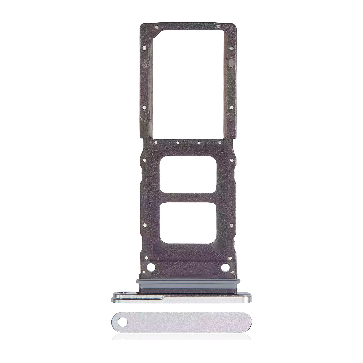 Replacement Single Sim Card Tray Compatible With Samsung Galaxy Z Fold 6 (Premium) (White)