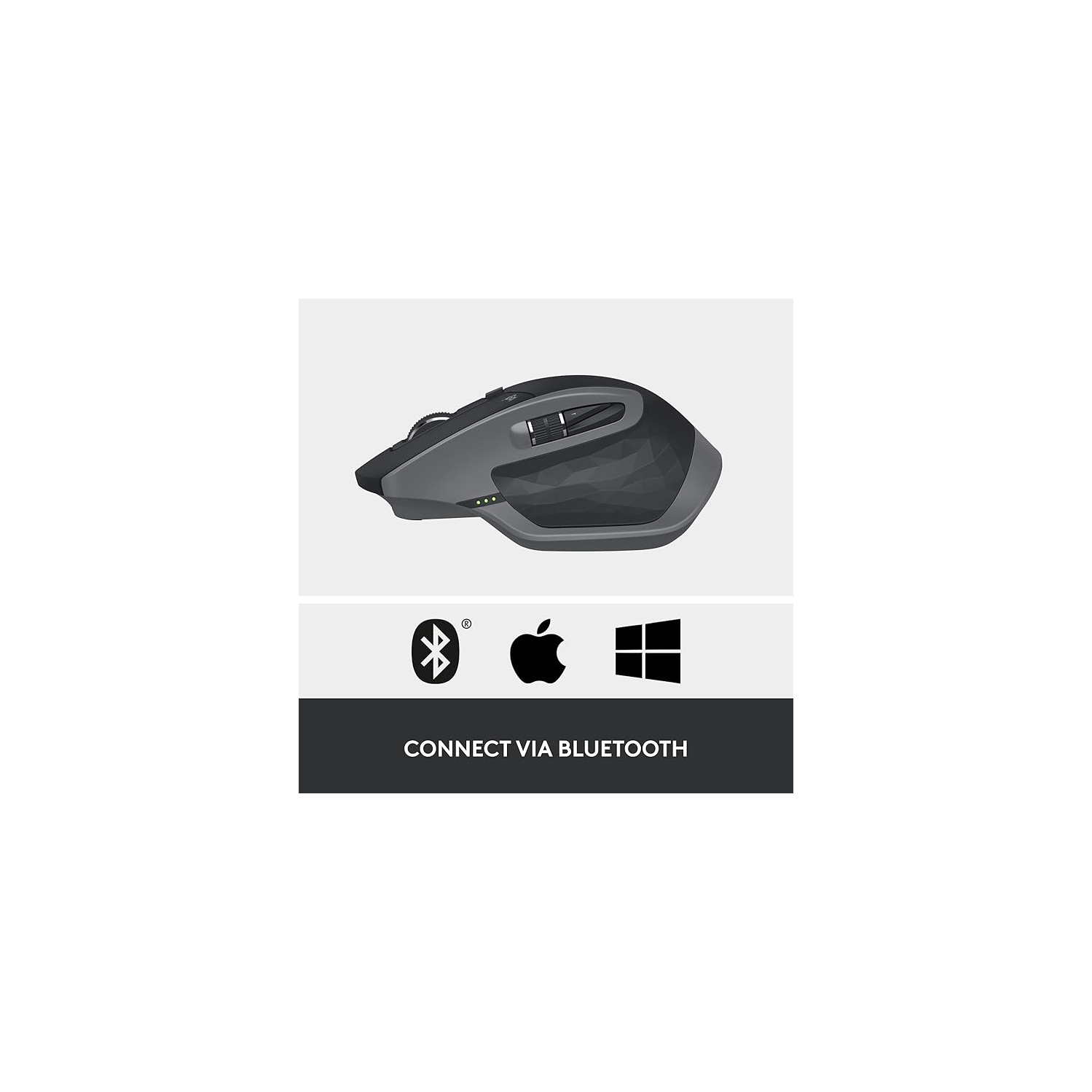 Open Box - Logitech MX Master 2S Bluetooth Laser Mouse - Graphite