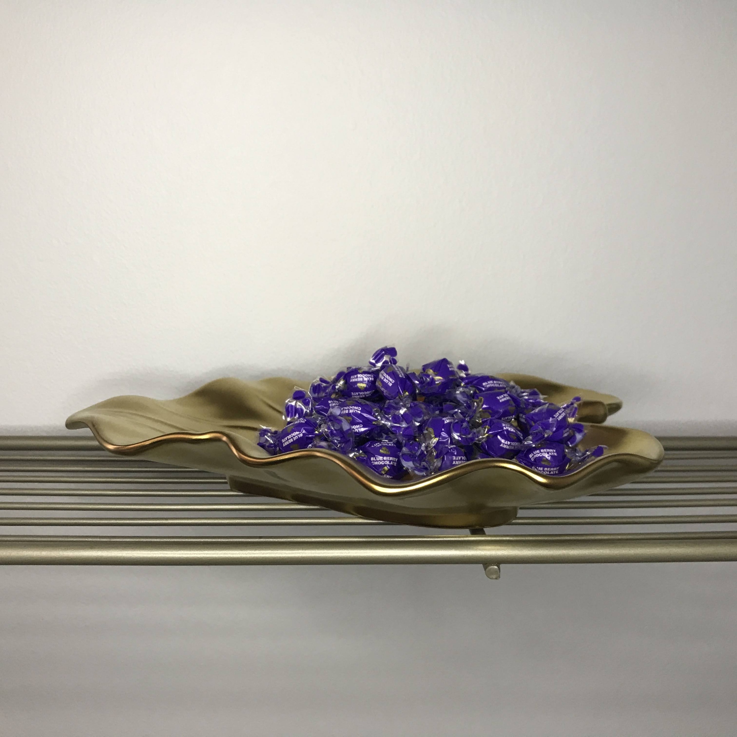 Jiallo Botanic – Assiette à feuilles en céramique, porcelaine et titane, 9&nbsp;po, doré