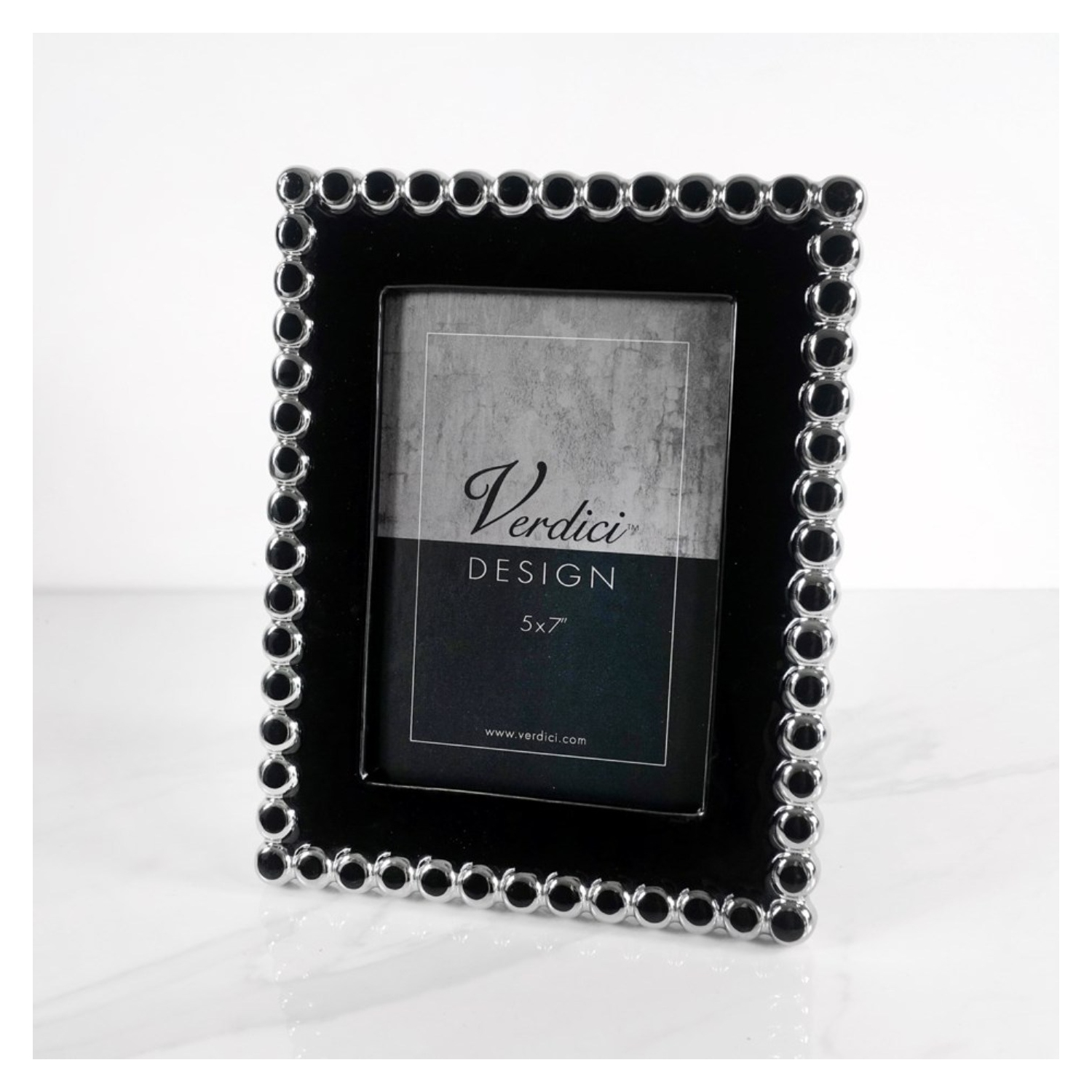 Ceramic Photo Frame Dot 5 x 7"