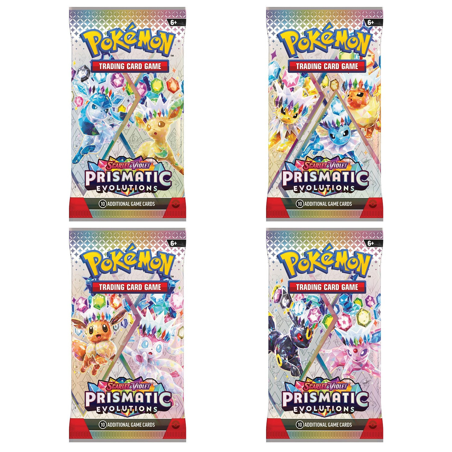 JCC Pokémon&nbsp;: Scarlet & Violet – Boîte surprise Prismatic Evolutions