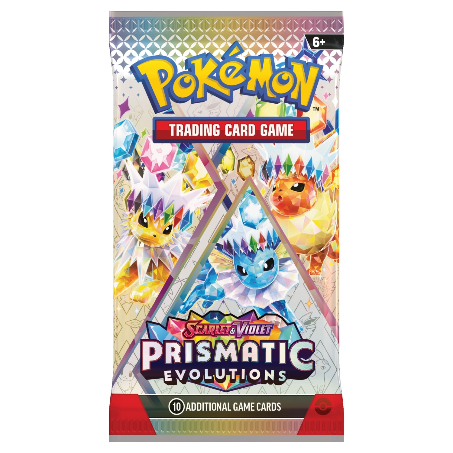JCC Pokémon&nbsp;: Scarlet & Violet – Boîte surprise Prismatic Evolutions