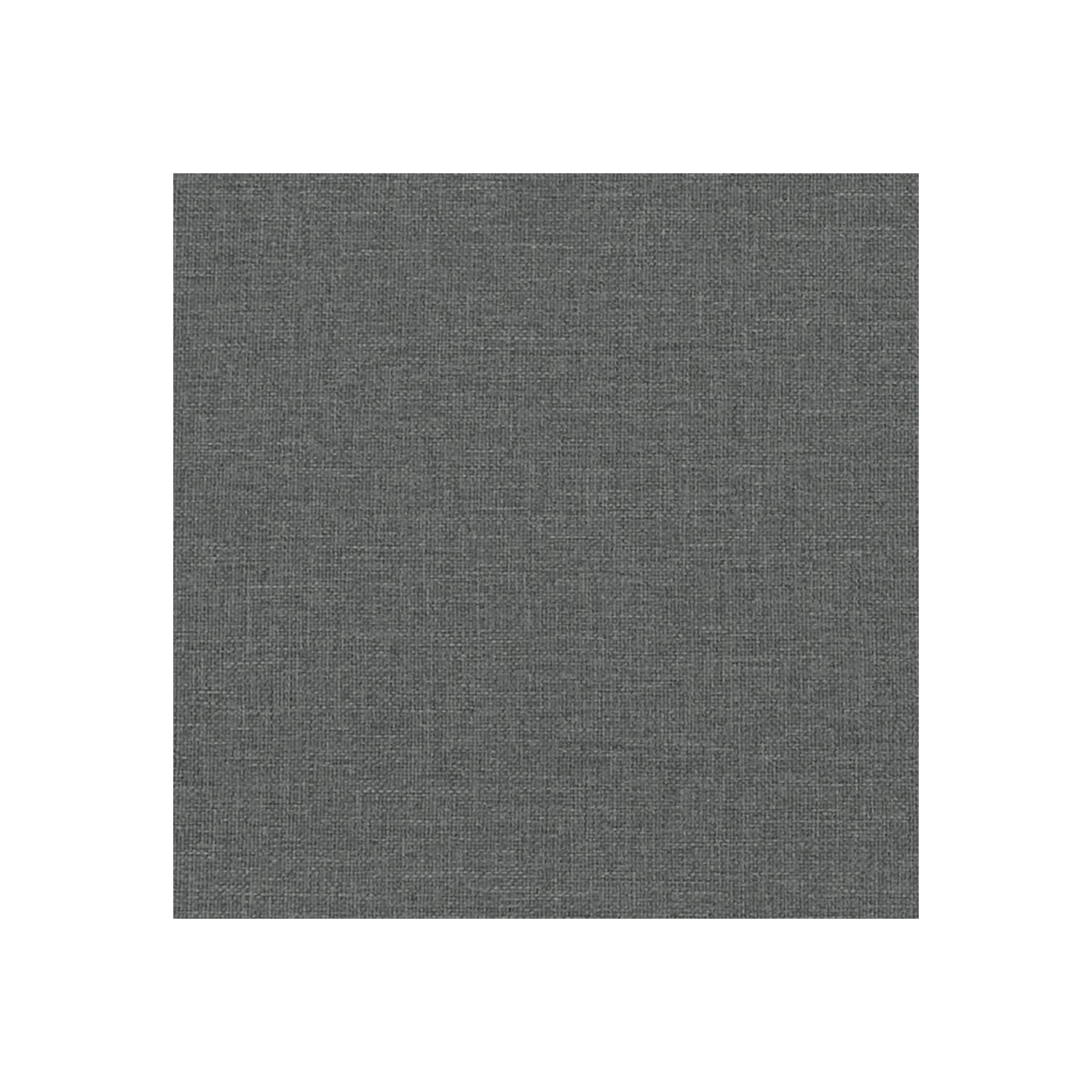 Sofa vidaXL 3 places en tissu gris foncé