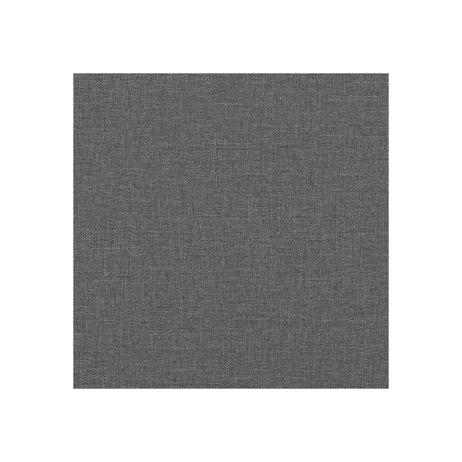 Canapé modulaire vidaXL avec coussins en tissu gris foncé