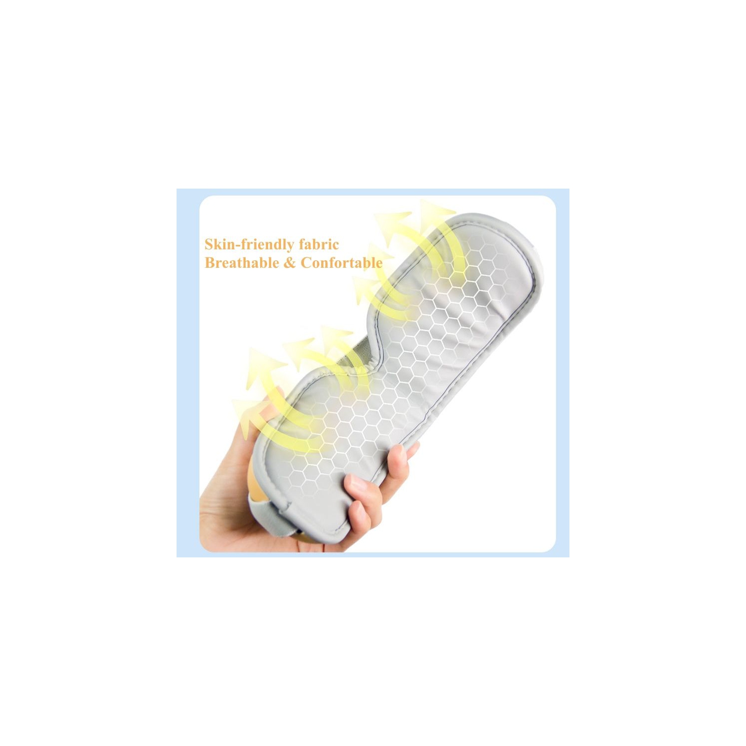 Eye massager with heating and vibration function │ Suitable for dry eyes, relieve eye fatigue, dark circles, eye bags, improve sleep——green