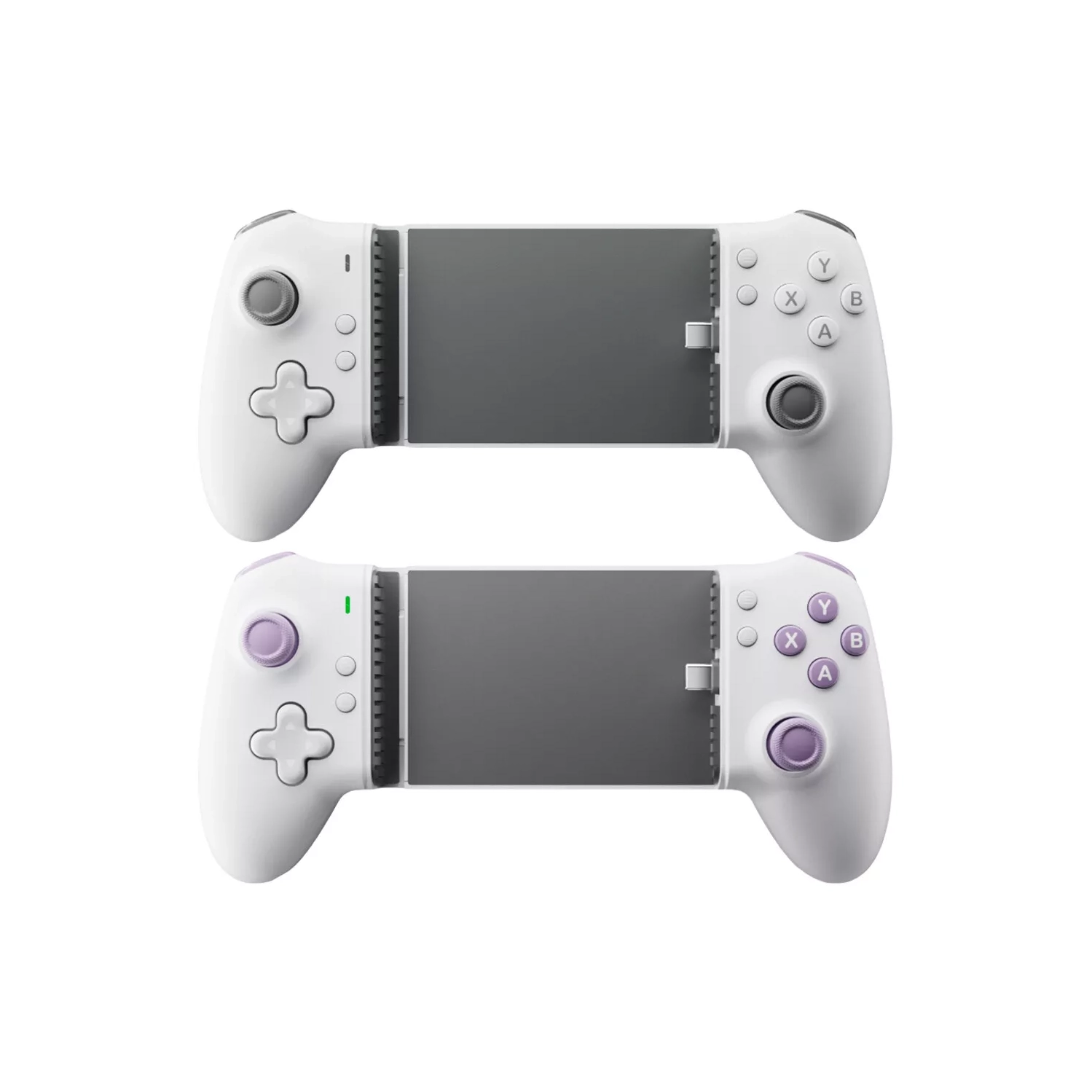 Poignée extensible recto verso S3 Téléphone mobile Tablette Type-C Manette de jeu avec fil Bluetooth