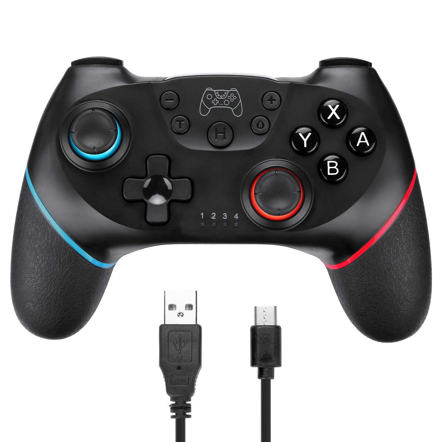 Manette sans fil Bluetooth pour console de jeu PRO Vibration Somatosensory Home