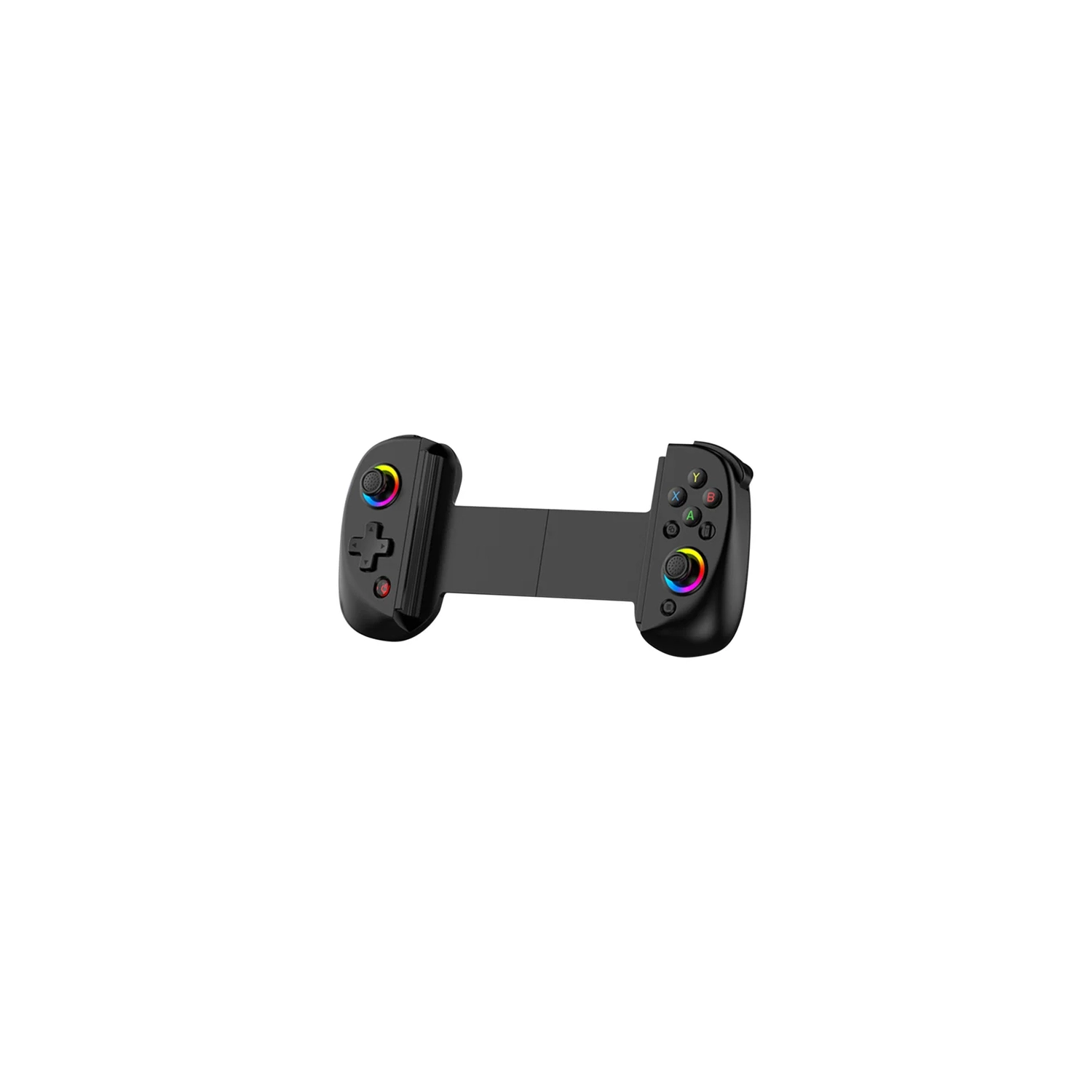 Console de jeu extensible sans fil manette de jeu rétractable poignée de vibration somatosensorielle — noire