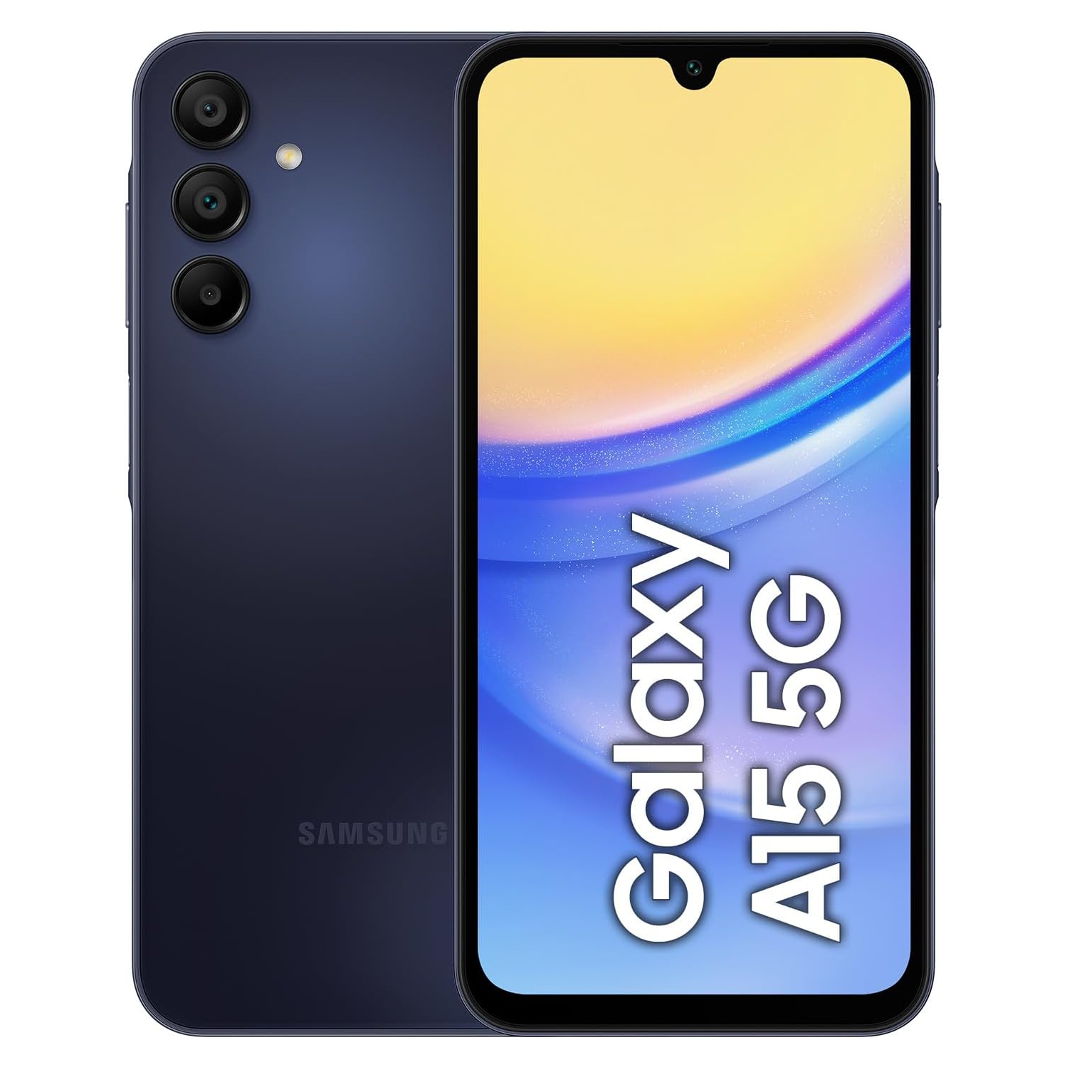 SAMSUNG Galaxy A15 5G 128GB, 6.5" 90Hz AMOLED, Octa-Core, 50MP Triple Camera, Black