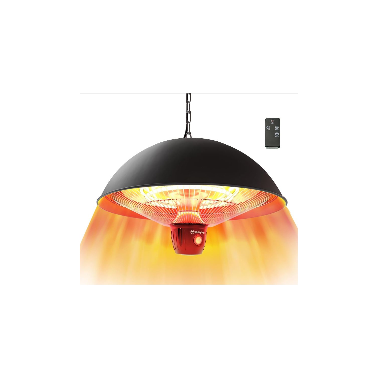 Radiateur électrique à infrarouge pour l'extérieur de Westinghouse - Suspendu