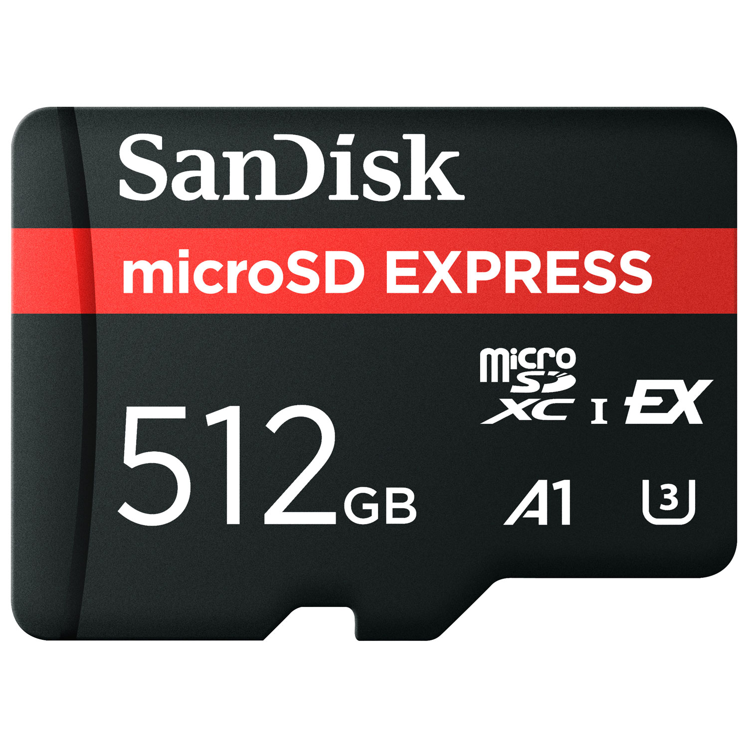 SanDisk 512GB 880MB/s UHS-I microSD Express Memory Card