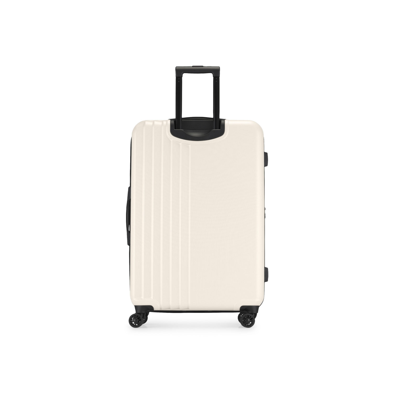 Grande valise rigide extensible The Classic de Bugatti - Blanc cassé