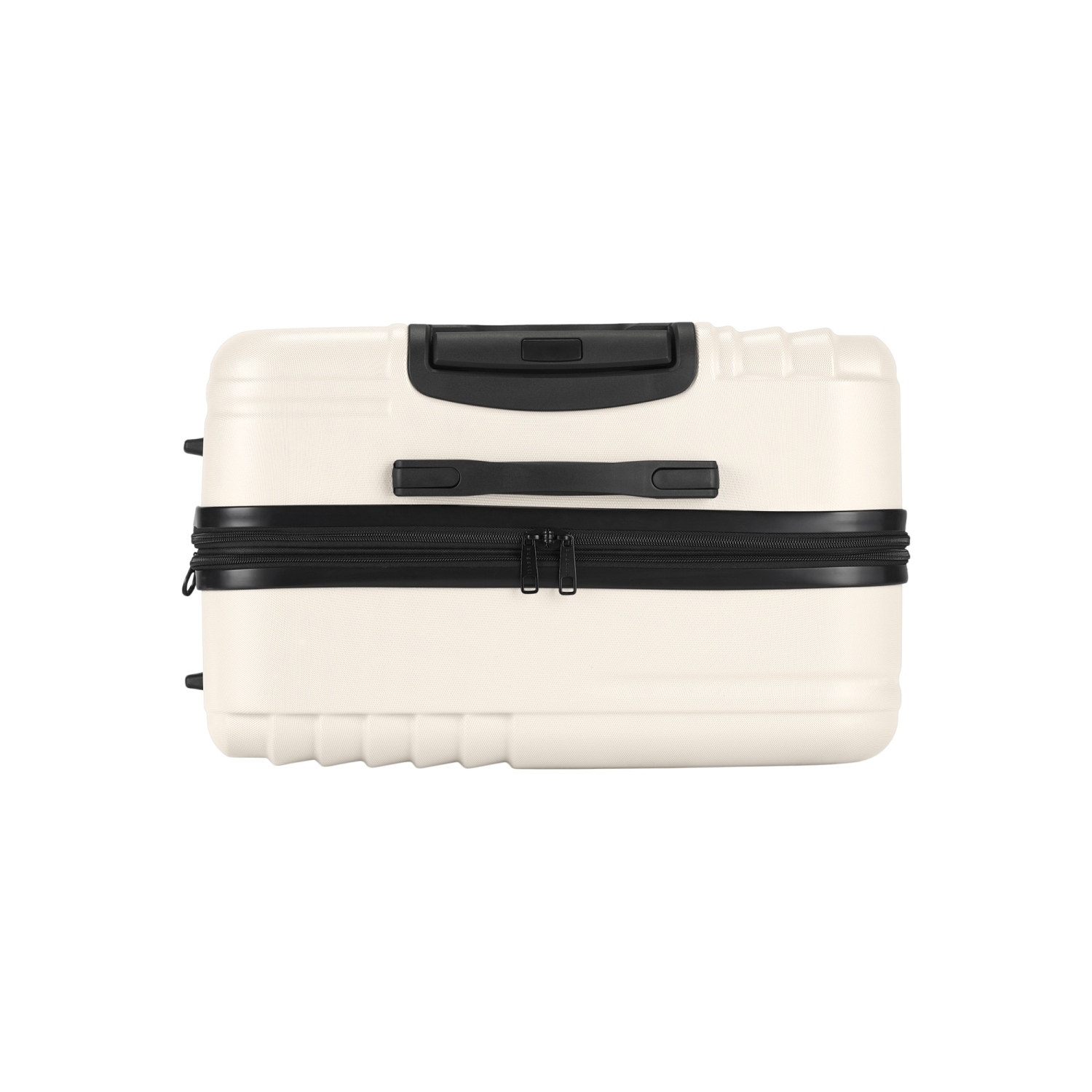 Grande valise rigide extensible The Classic de Bugatti - Blanc cassé