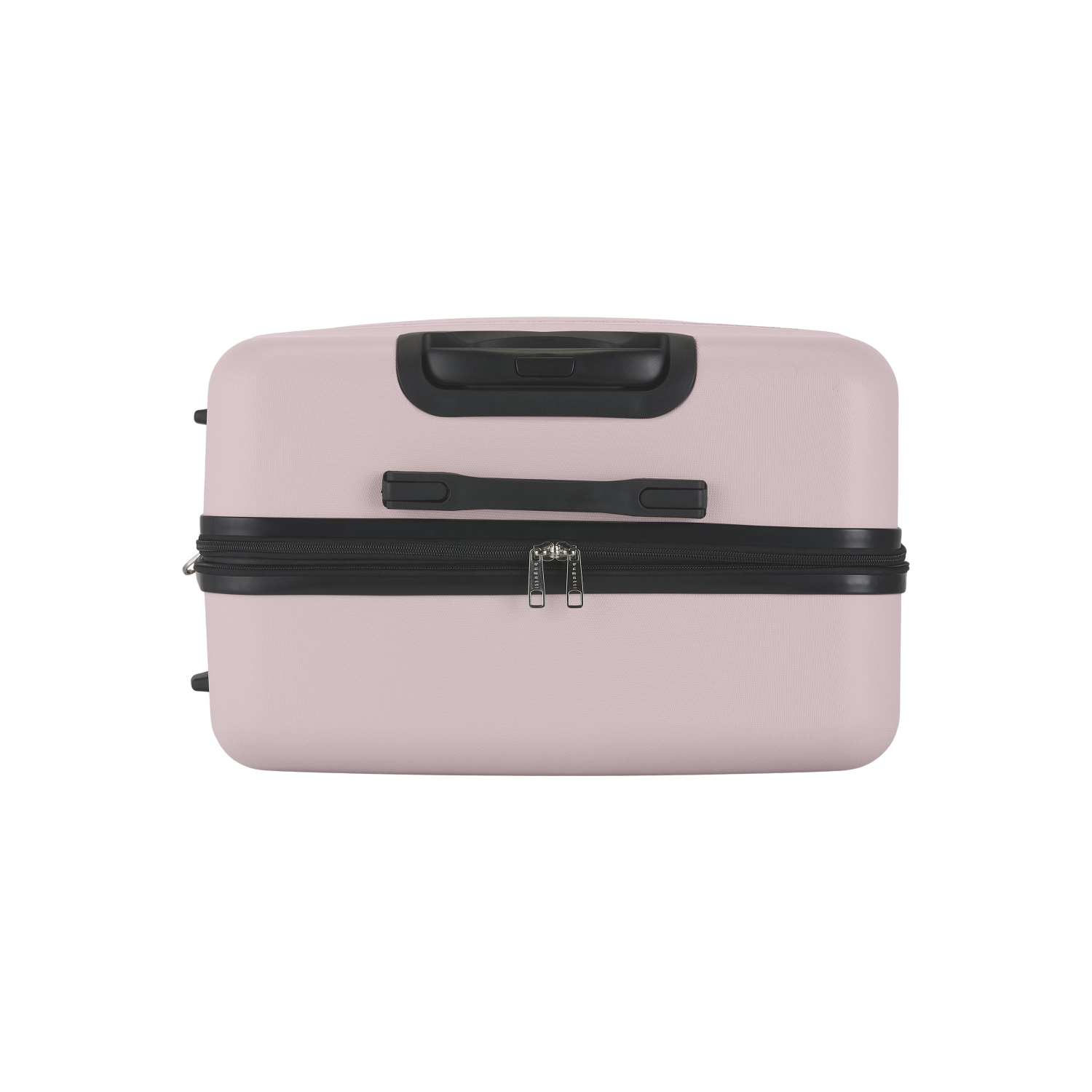 Grosse valise de cabine rigide avec extension Lisbon de Bugatti - Rose