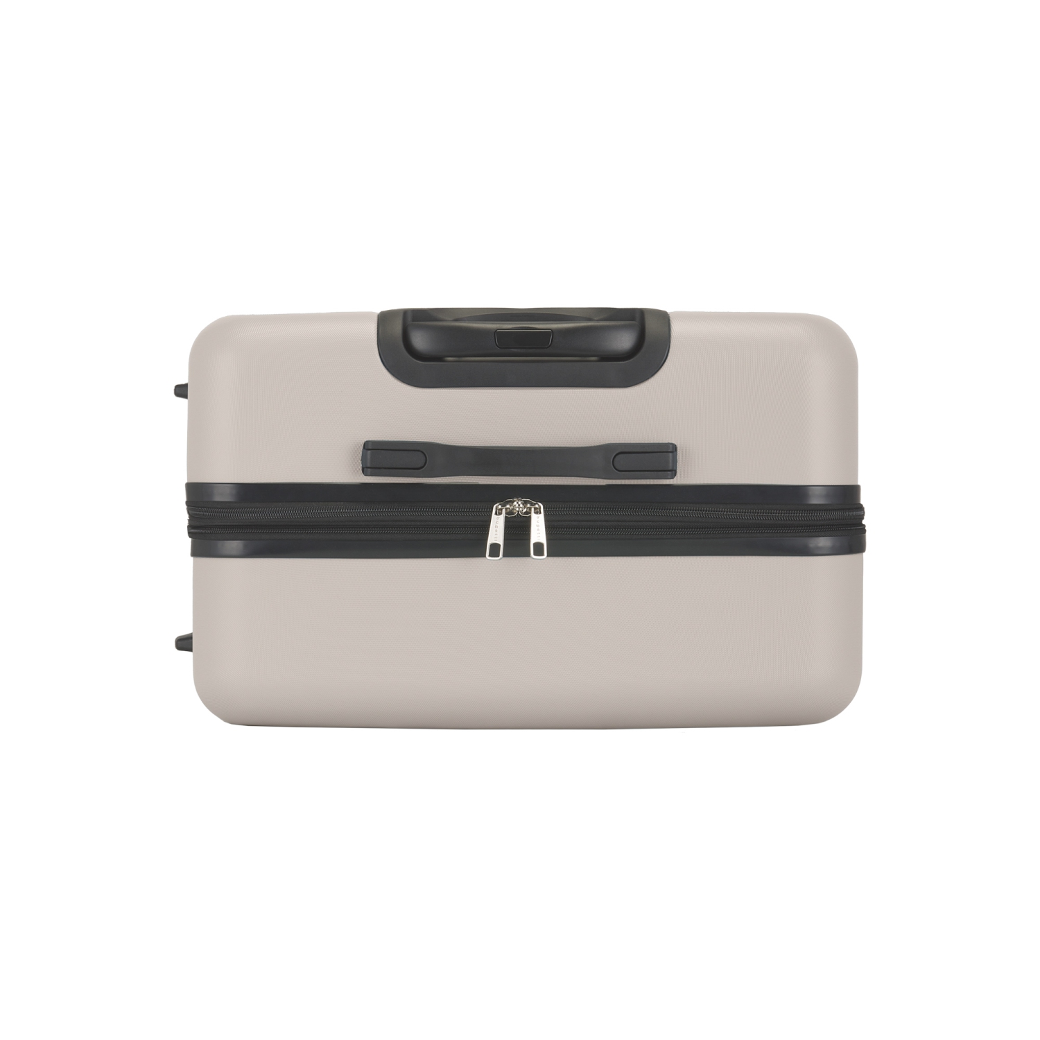 Grosse valise de cabine rigide avec extension Lisbon de Bugatti - Beige