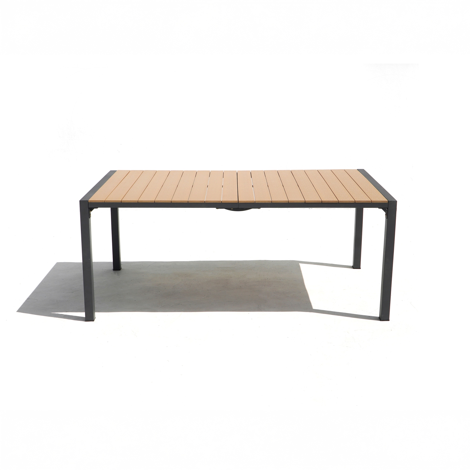 Deko Living 6 Place Seating Yellow Outdoor Patio Dining Chairs and Table Set