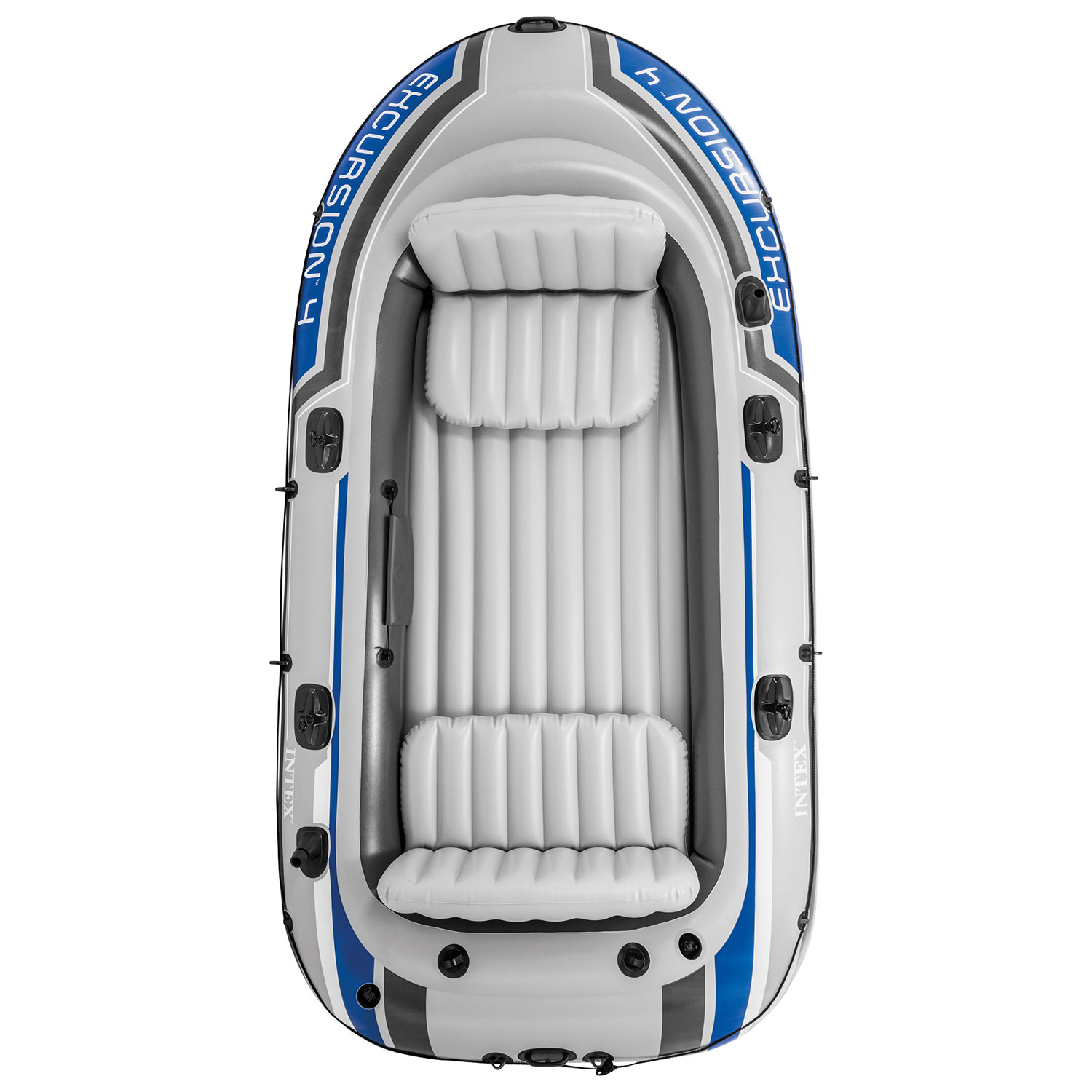 Intex Excursion 10Ft. 4-Person Inflatable Boat with Oars - Blue