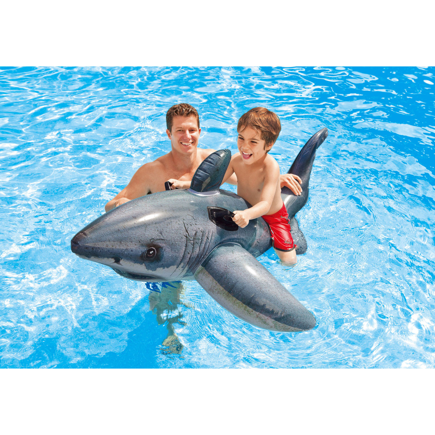 Intex Great White Shark Ride-On Inflatable Float