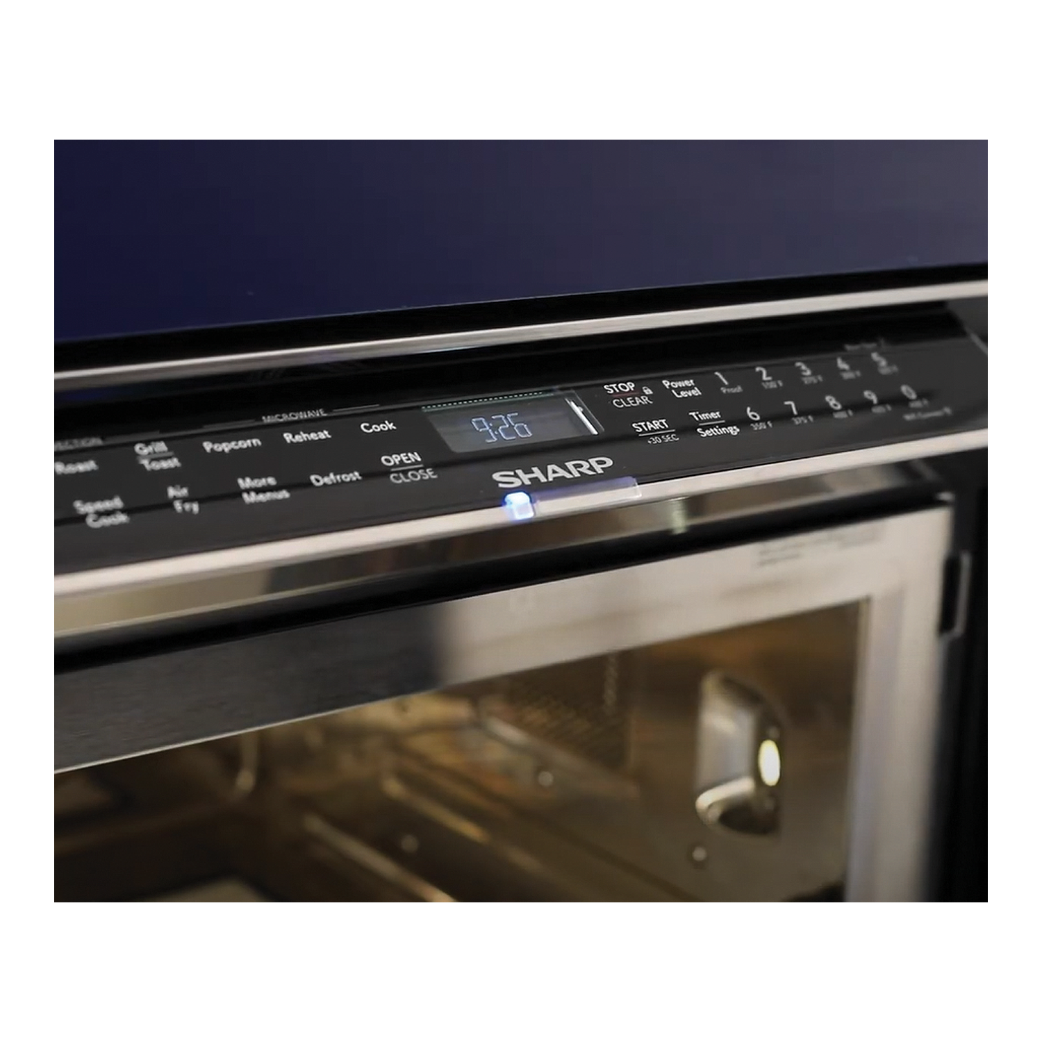 Four à micro-ondes à convection intelligent et tiroir à cuisson rapide encastrable 24&nbsp;po DE SHARP, SMD2499FSC