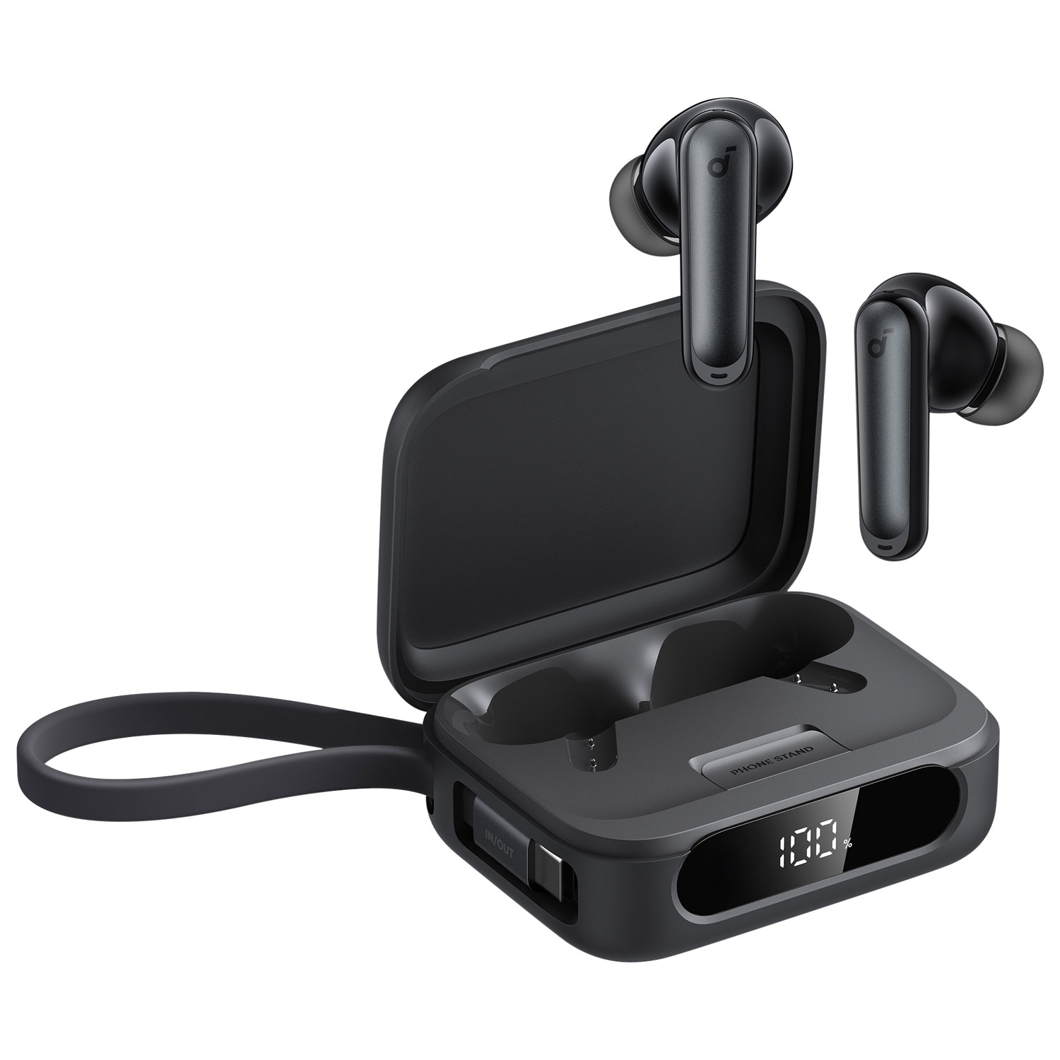 Soundcore by Anker P41i In-Ear Noise Cancelling True Wireless Earbuds - Black