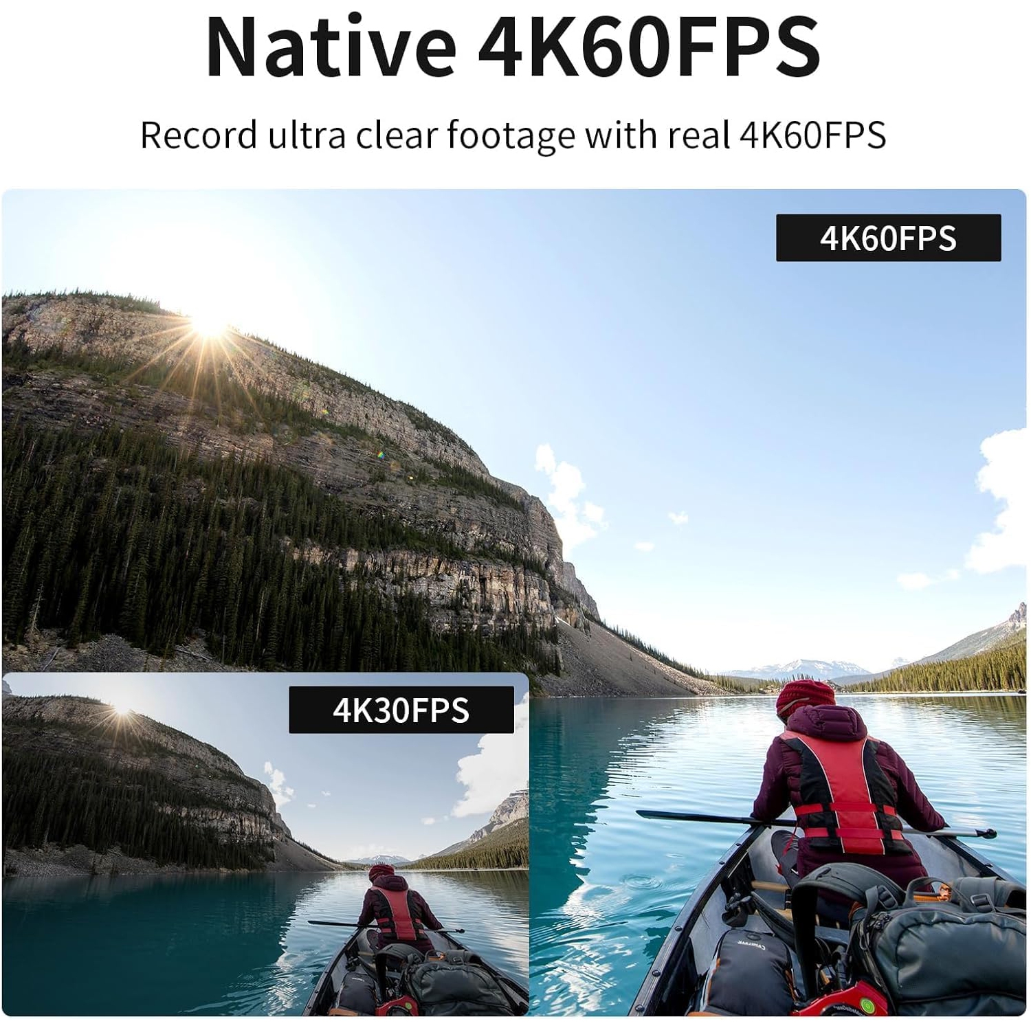 SJCAM SJ8 Pro 4K UHD Action Camera Accessory Bundle