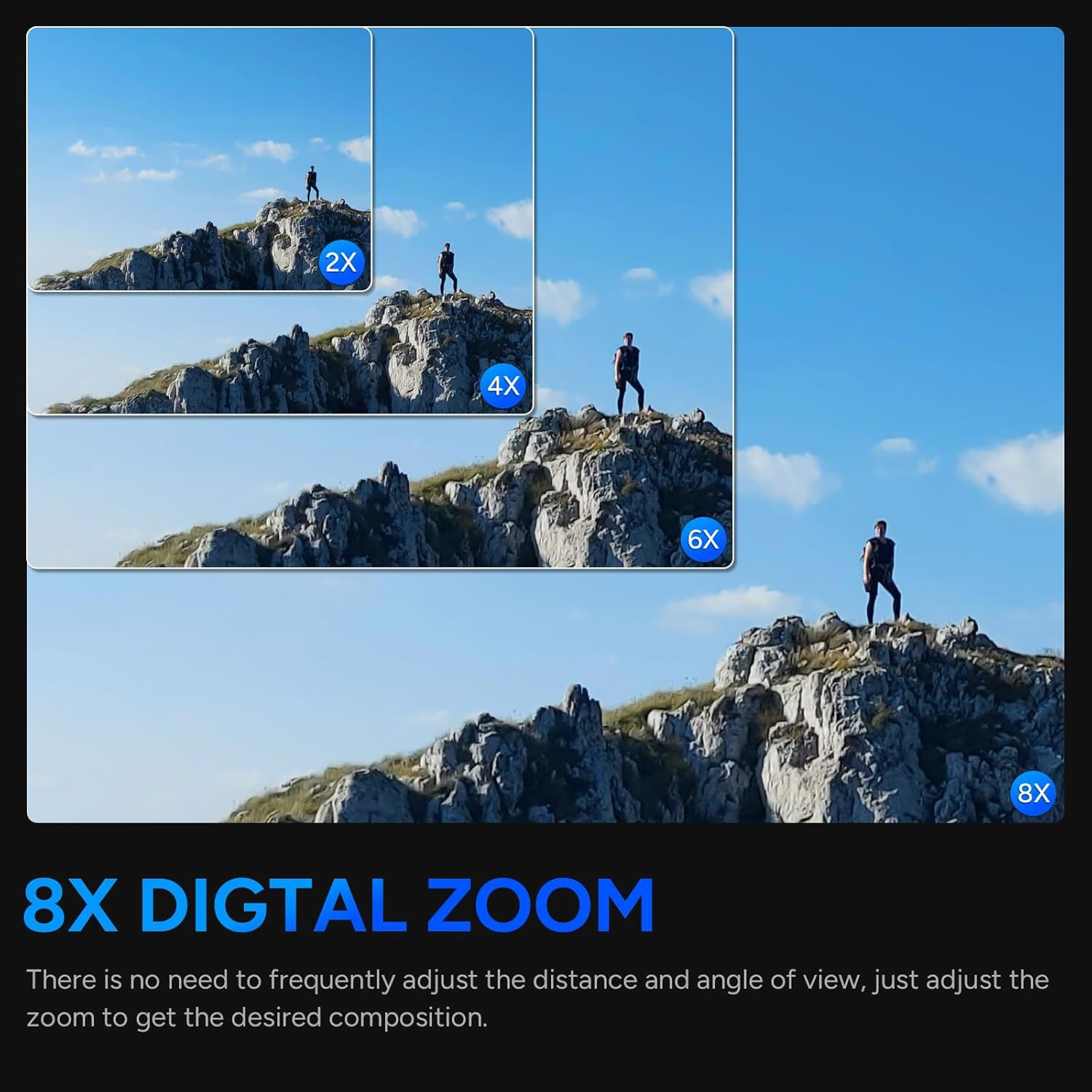 SJCAM SJ8 Pro 4K UHD Action Camera Accessory Bundle