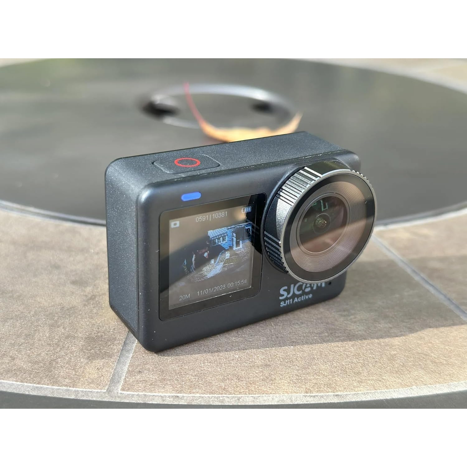 Ensemble d'accessoires pour caméra d'action 4K à deux écrans actifs SJCAM SJ11