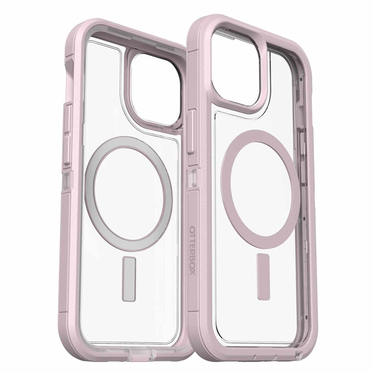 OtterBox Defender Pro XT Clear MagSafe Case | Made for iPhone 16e/15/14/13 | Mountain Frost