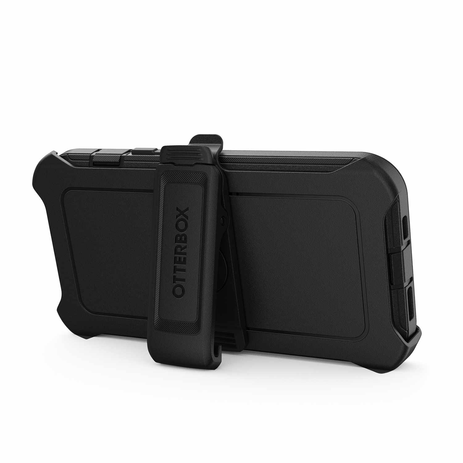 OtterBox – Étui Defender Pro MagSafe avec pince en vrac | Conçu pour iPhone 16e/15/14/13 | Noir
