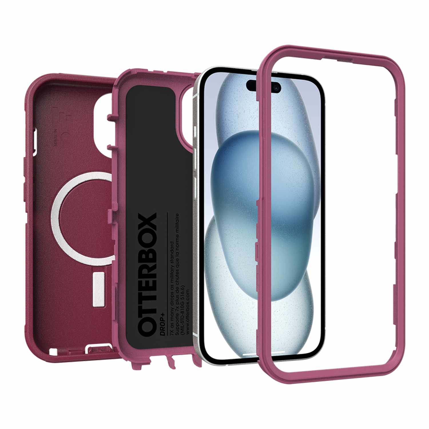 OtterBox Defender Pro MagSafe Case | Made for iPhone 16e/15/14/13 | Foxberry