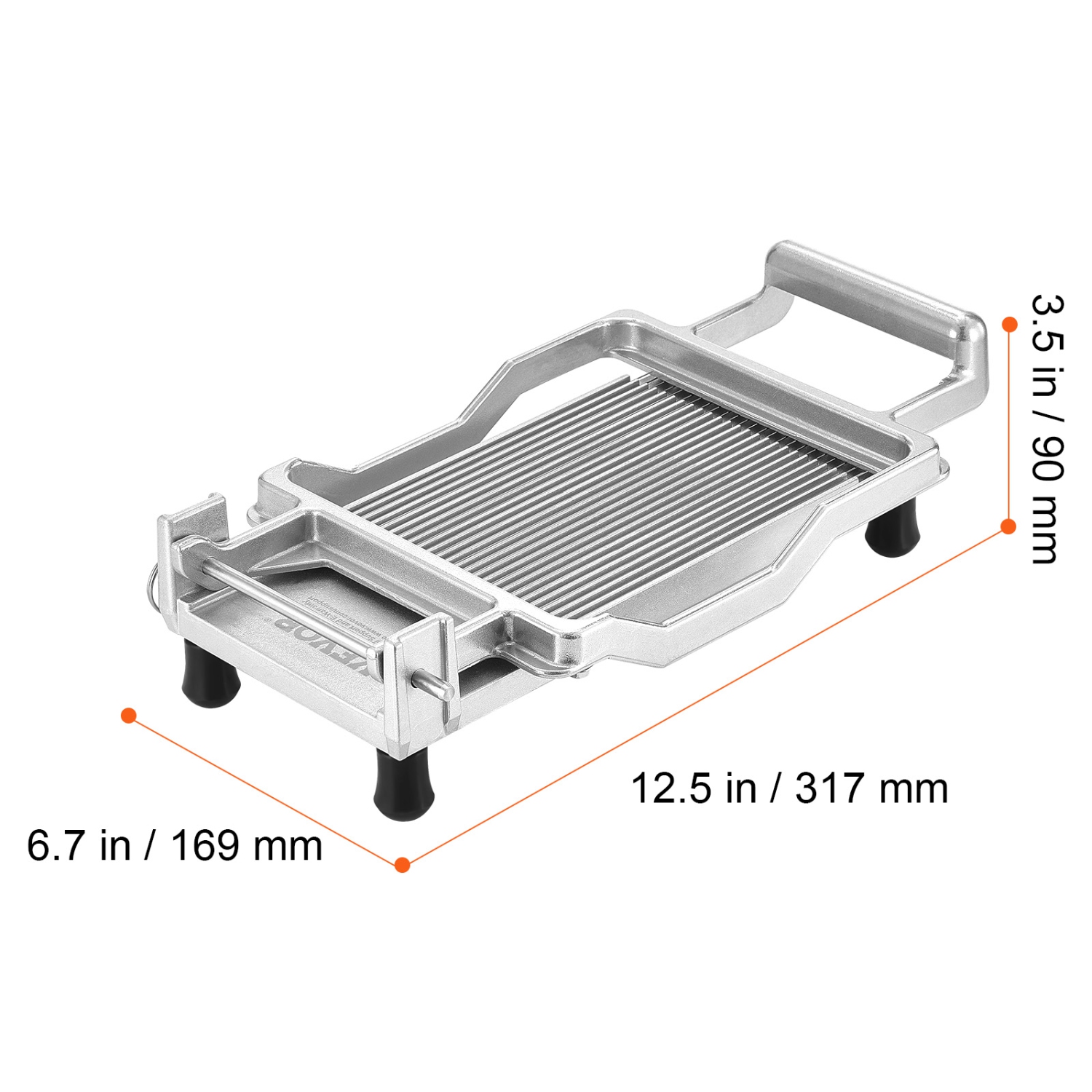 VEVOR 0.2" Cheese Cutter with Wire,Ultra-Thin Cheeser Butter Cutting Blade,Detachable Cheese Slicer Wire,Aluminum Alloy Commercial Cheese Slicer with