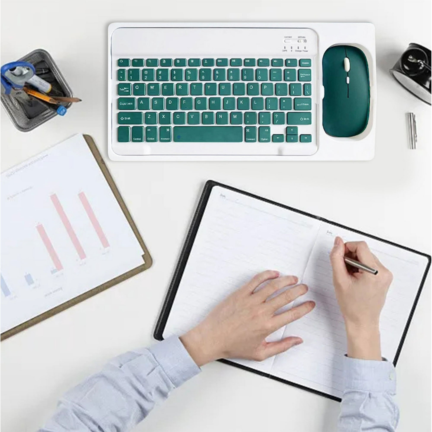 10 inch ipad bluetooth keyboard tablet universal wireless mouse set