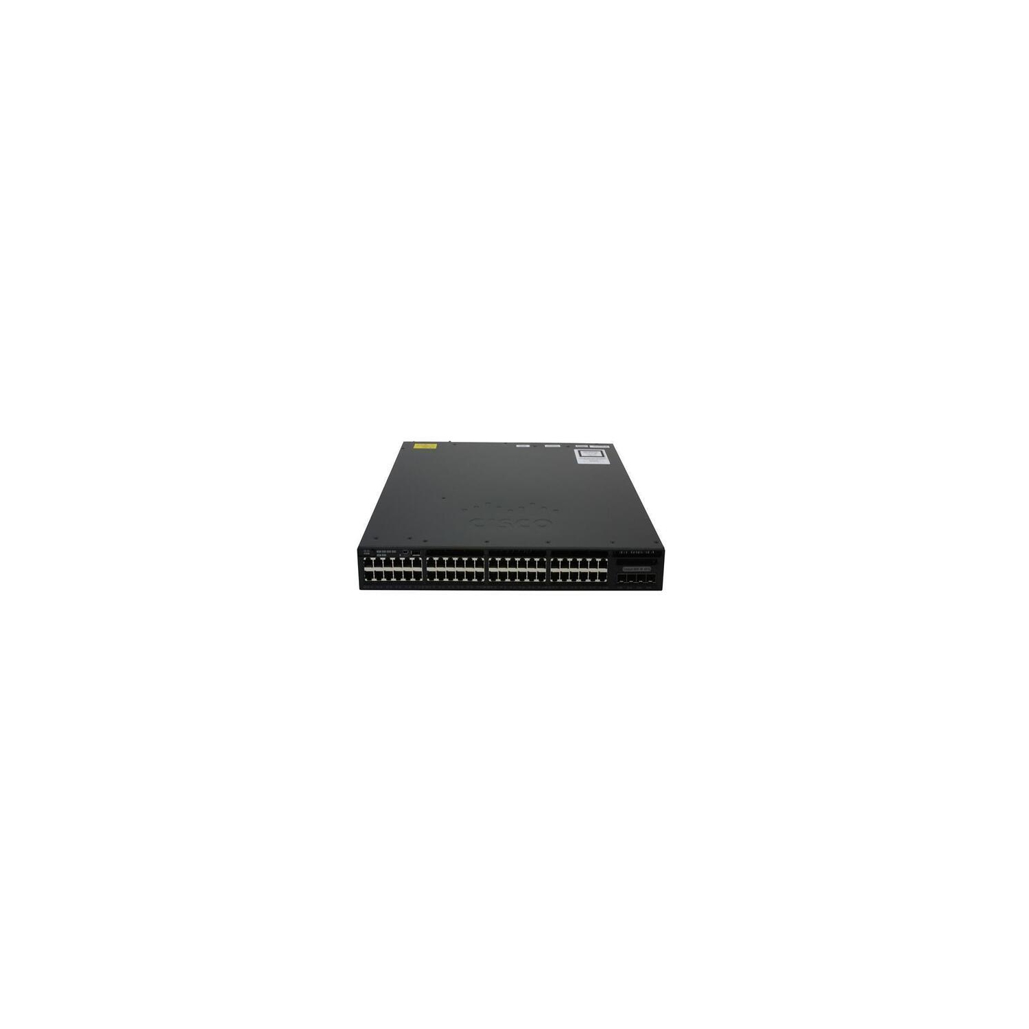 Commutateur Gigabit PoE+ à 48 ports WS-C3650-48FD-L de Cisco | Liaison montante 2x 10G | Réseautage de qualité professionnelle.