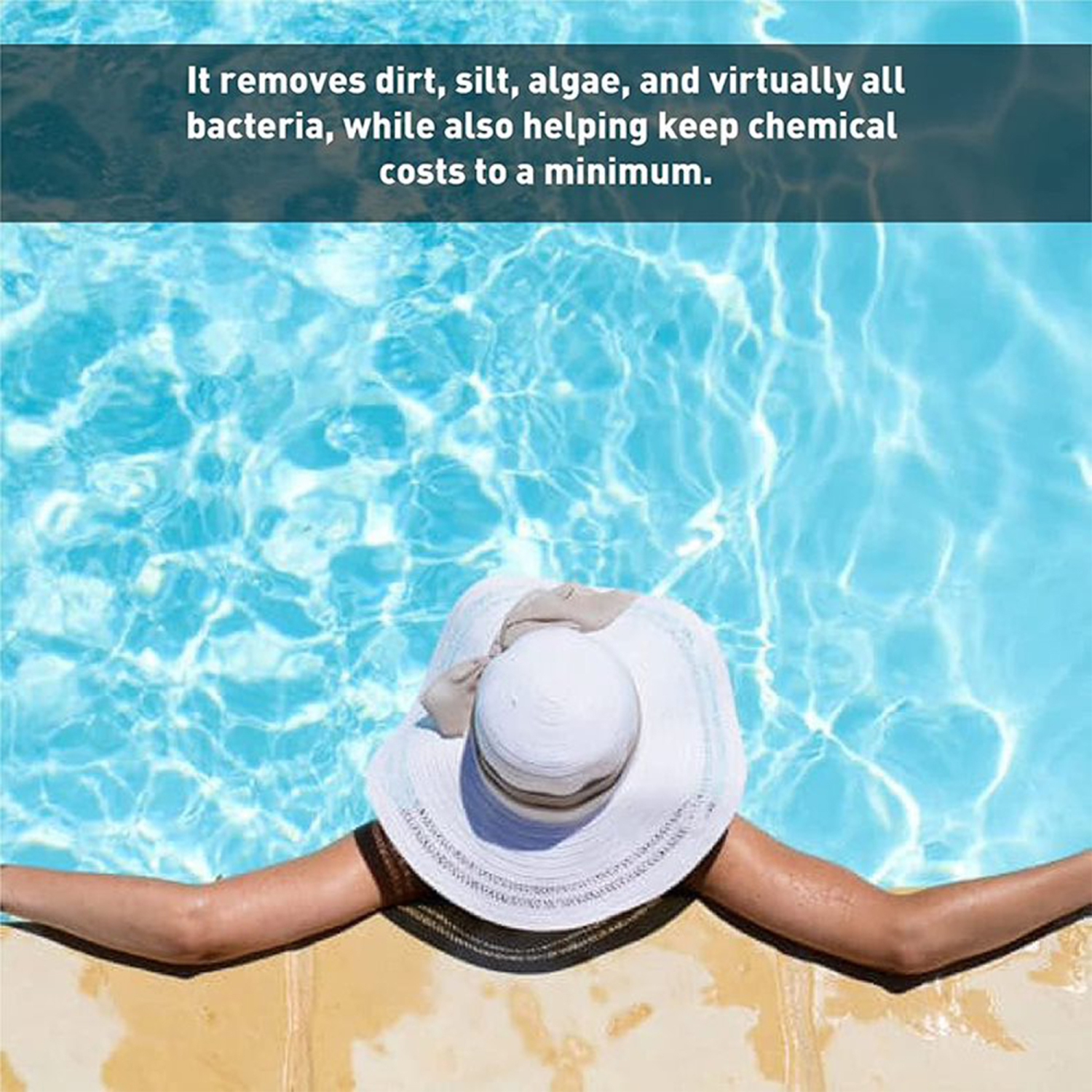 US Silica Mystic White II Premium Swimming Pool Filter Sand, White, 50 Pound Bag