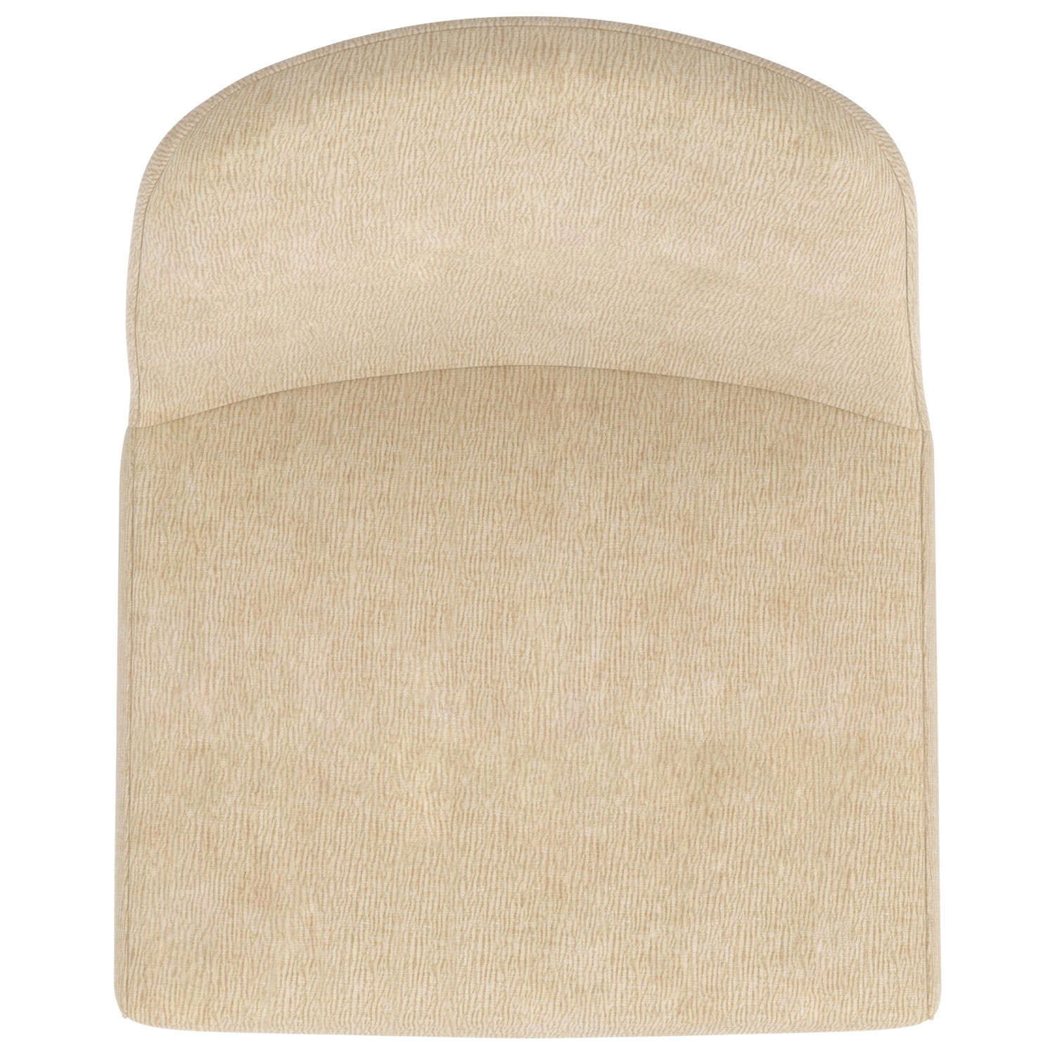 Chaise de salle à manger contemporaine en tissu Dario de !Nspire - Ensemble de 2 - Beige