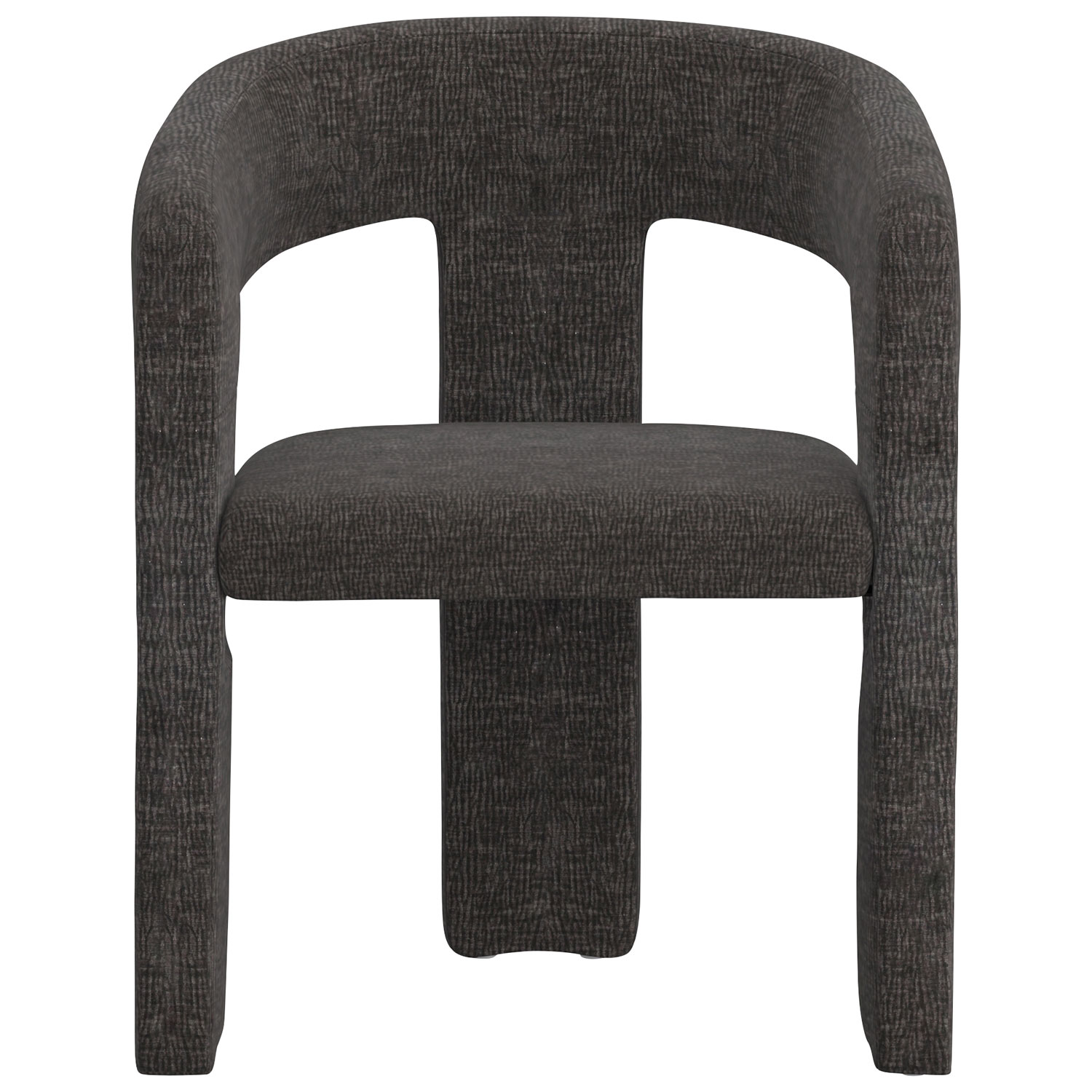 !Nspire Amara Contemporary Fabric Dining Chair - Set of 2 - Charcoal