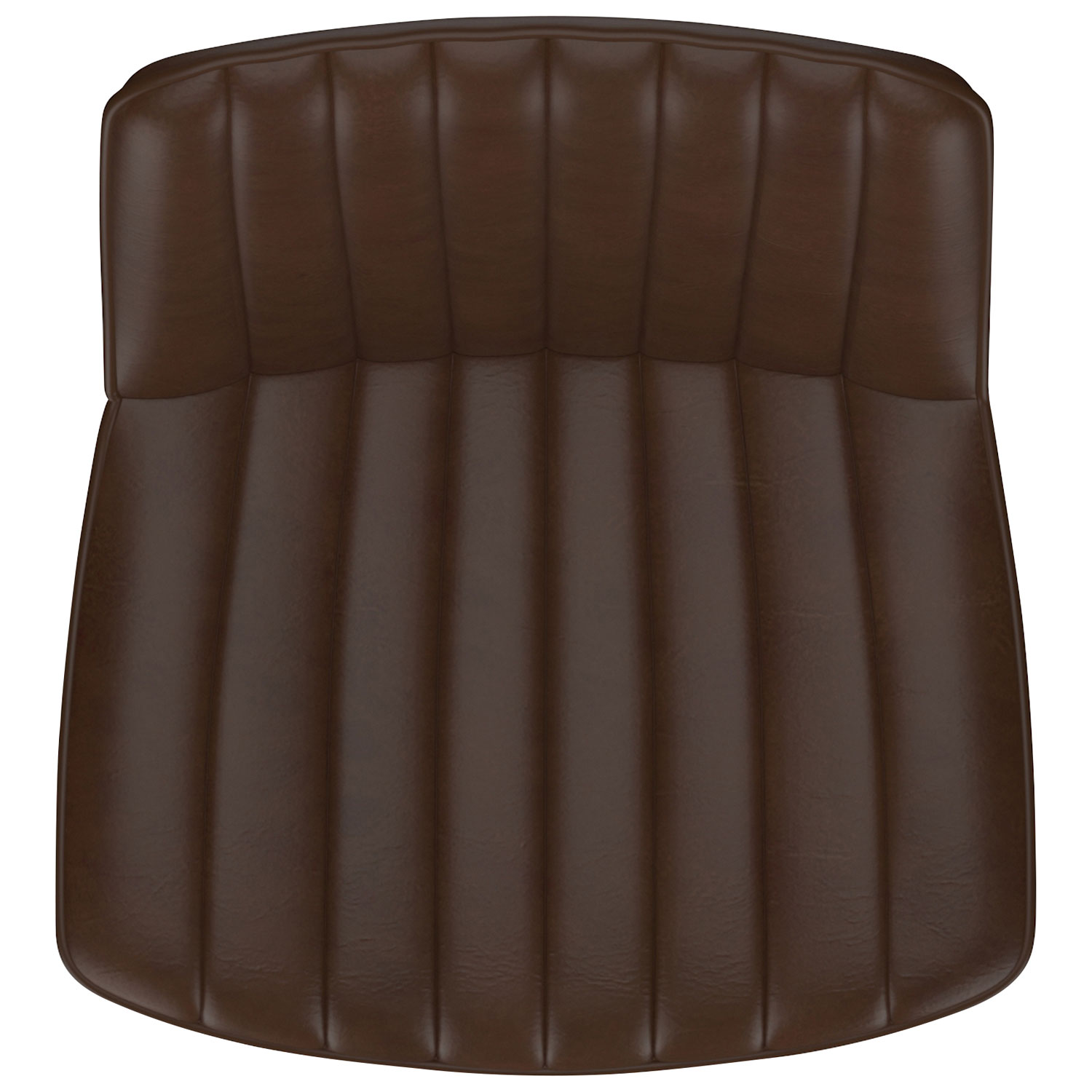 Tabouret de bar contemporain à hauteur réglable et vérin pneumatique Kosi de !NSpire - Ensemble de 2 - Brun