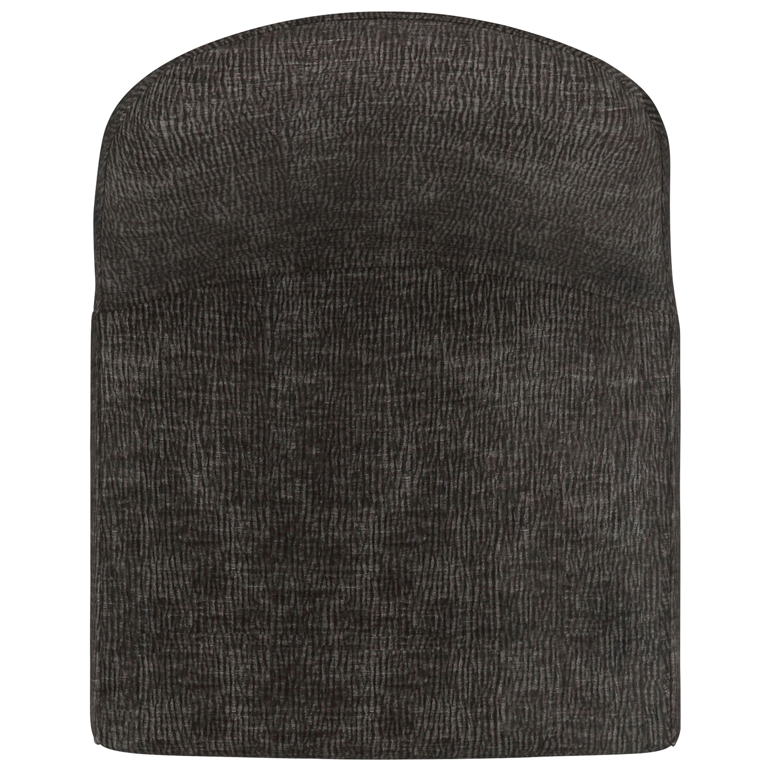 Chaise de salle à manger contemporaine en tissu Dario de !Nspire - Ensemble de 2 - Anthracite