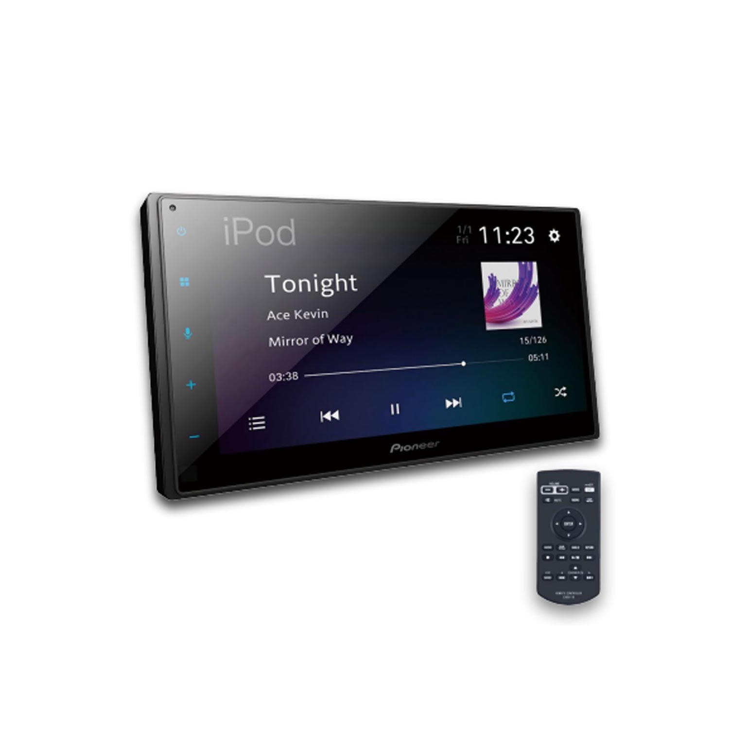 Récepteur multimédia numérique capacitif de 6,8&nbsp;po DMH-1800NEX de Pioneer