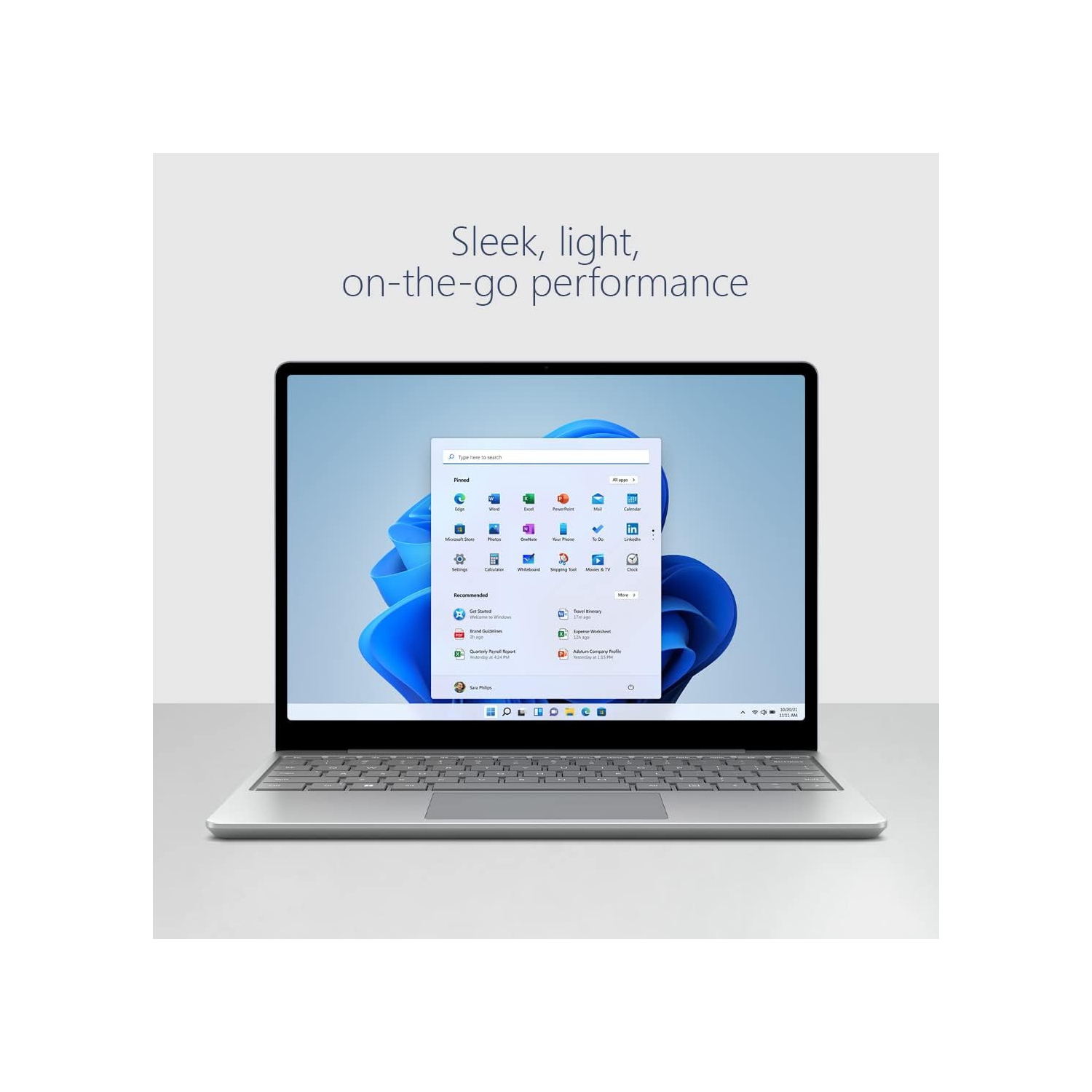 Remis à neuf - Très bon état - Surface Laptop GO 3 de Microsoft 16&nbsp;Go, Core i5 1235U Intel, mémoire vive DDR5, 256&nbsp;Go disque SSD NVMe -