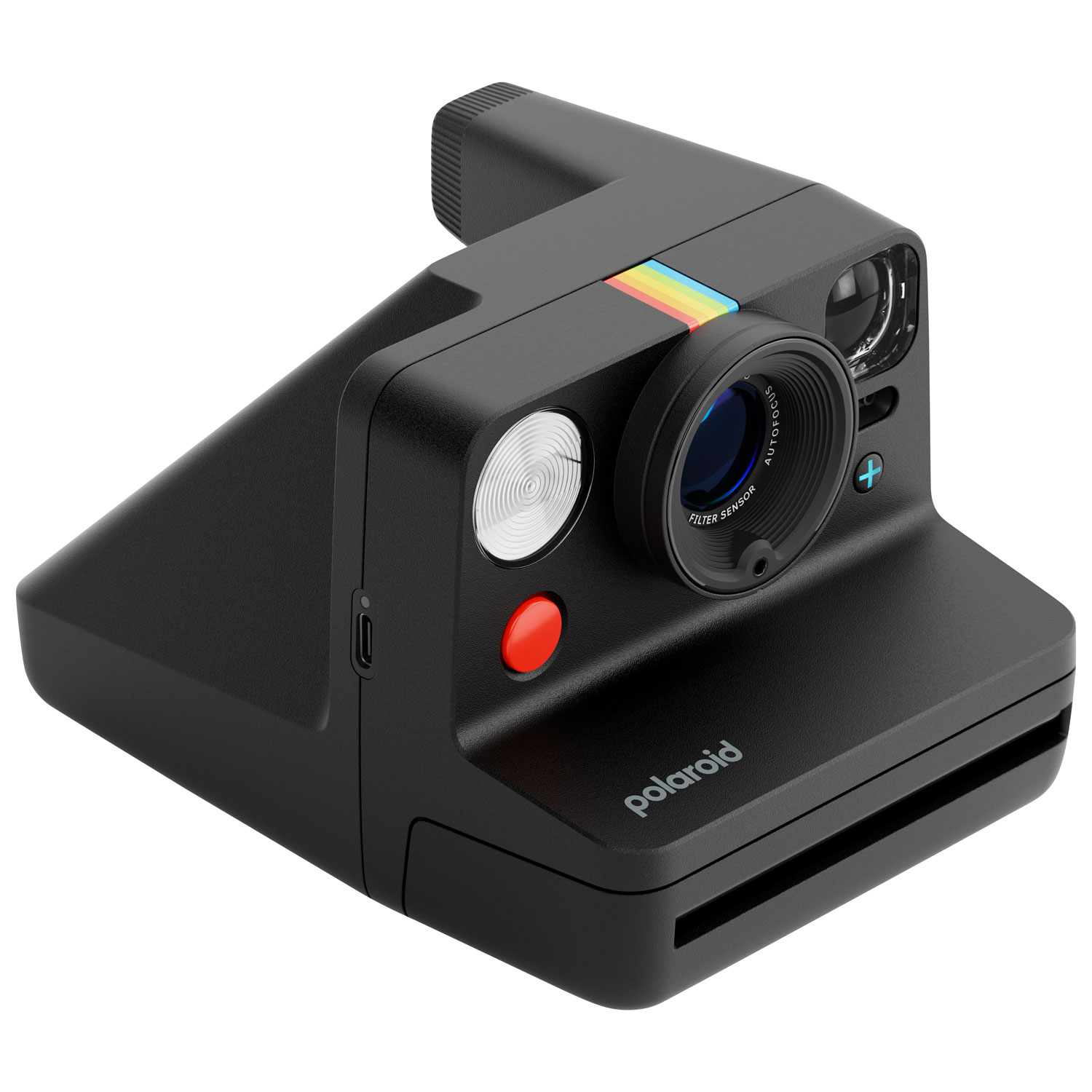 Appareil photo instantané de 3e génération Now+ de Polaroid avec films - Noir