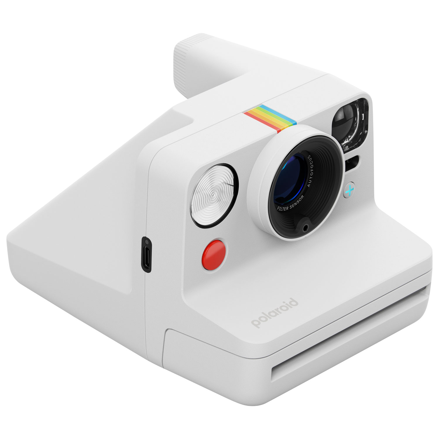 Appareil photo instantané de 3e génération Now+ de Polaroid - Blanc