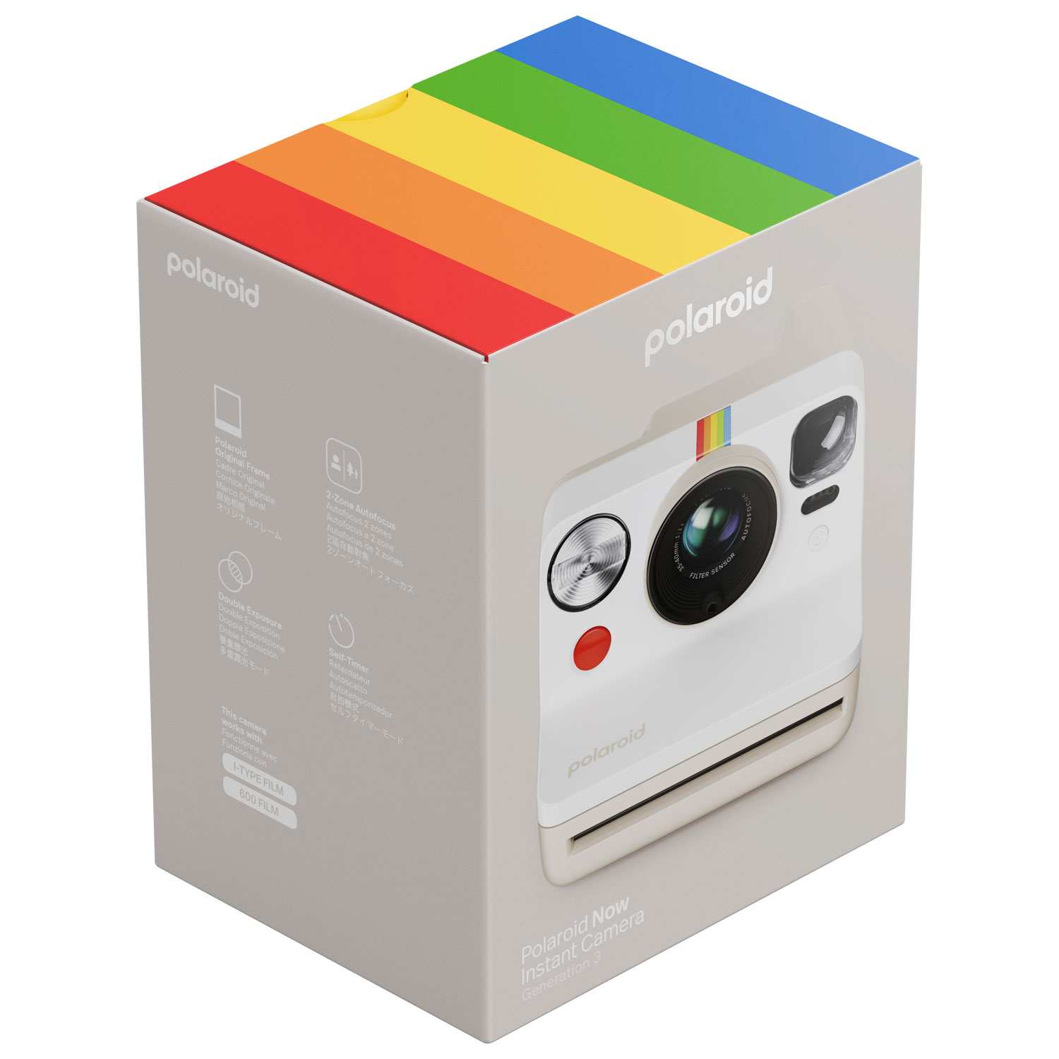 Polaroid Now Gen3 Instant Camera - White